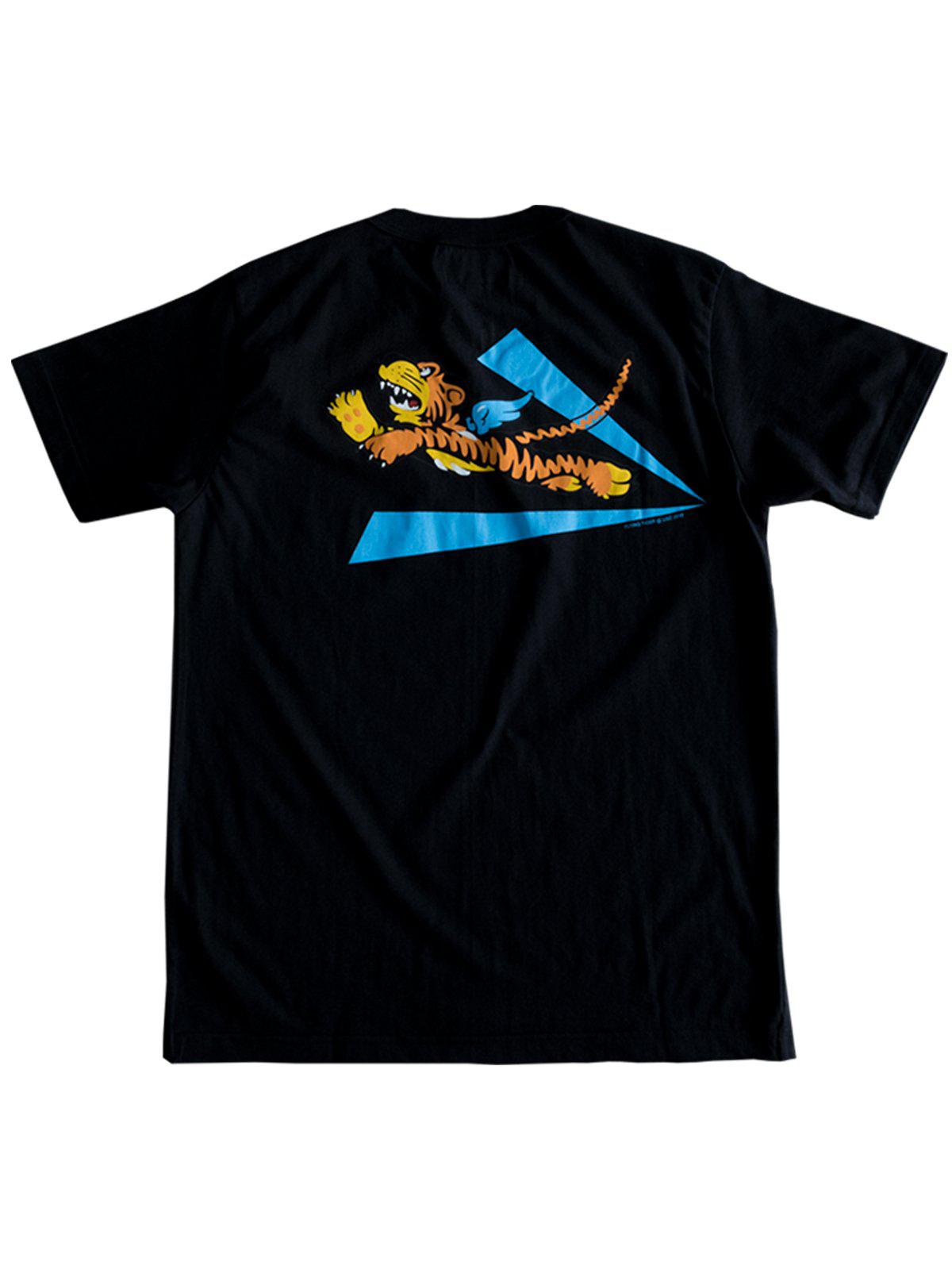 US Comp4ny Flying Tiger II Tees Black - MORE by Morello Indonesia