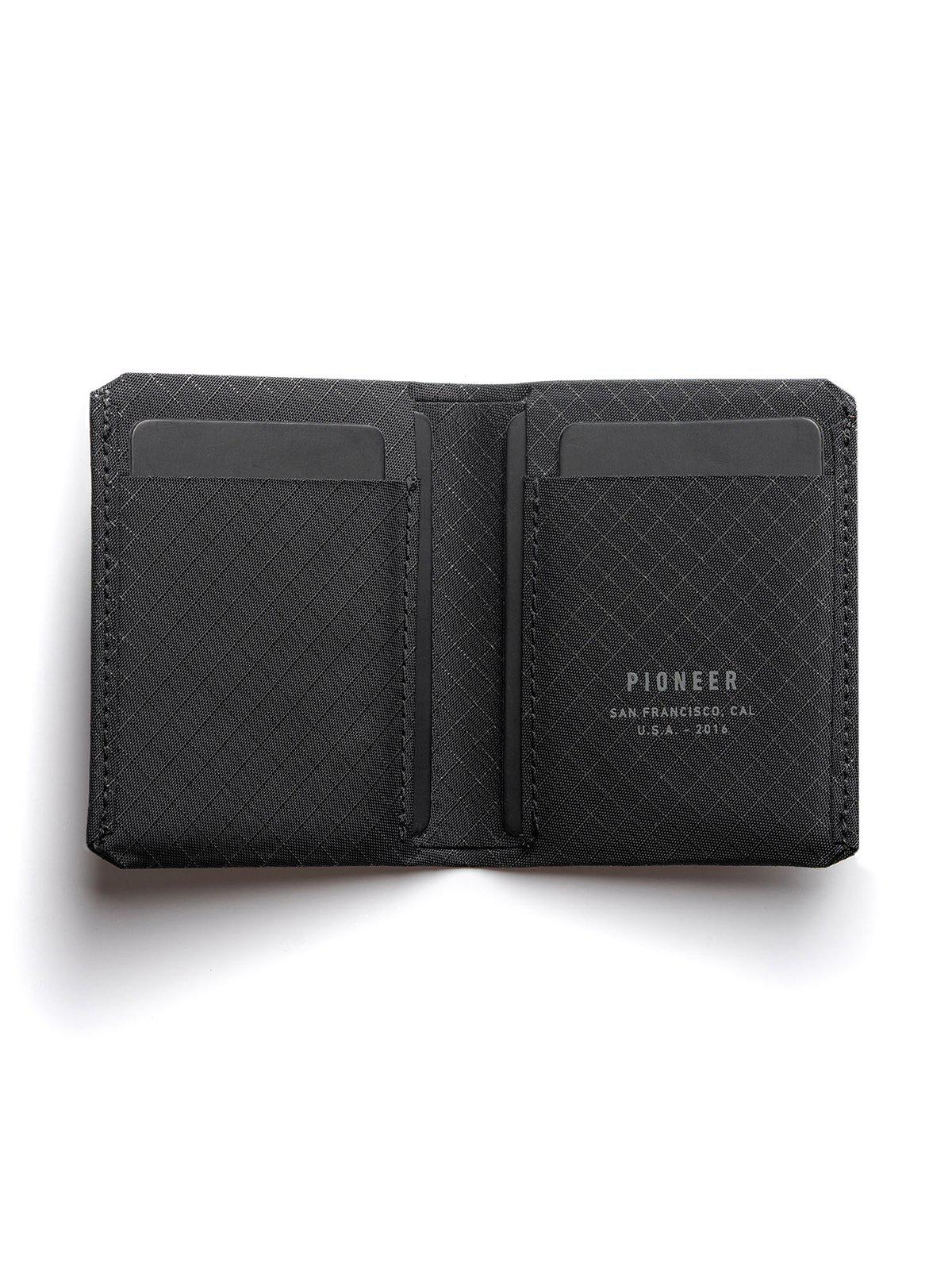 Pioneer Matter Bifold Wallet 10XD Ripstop Onyx - MORE by Morello Indonesia