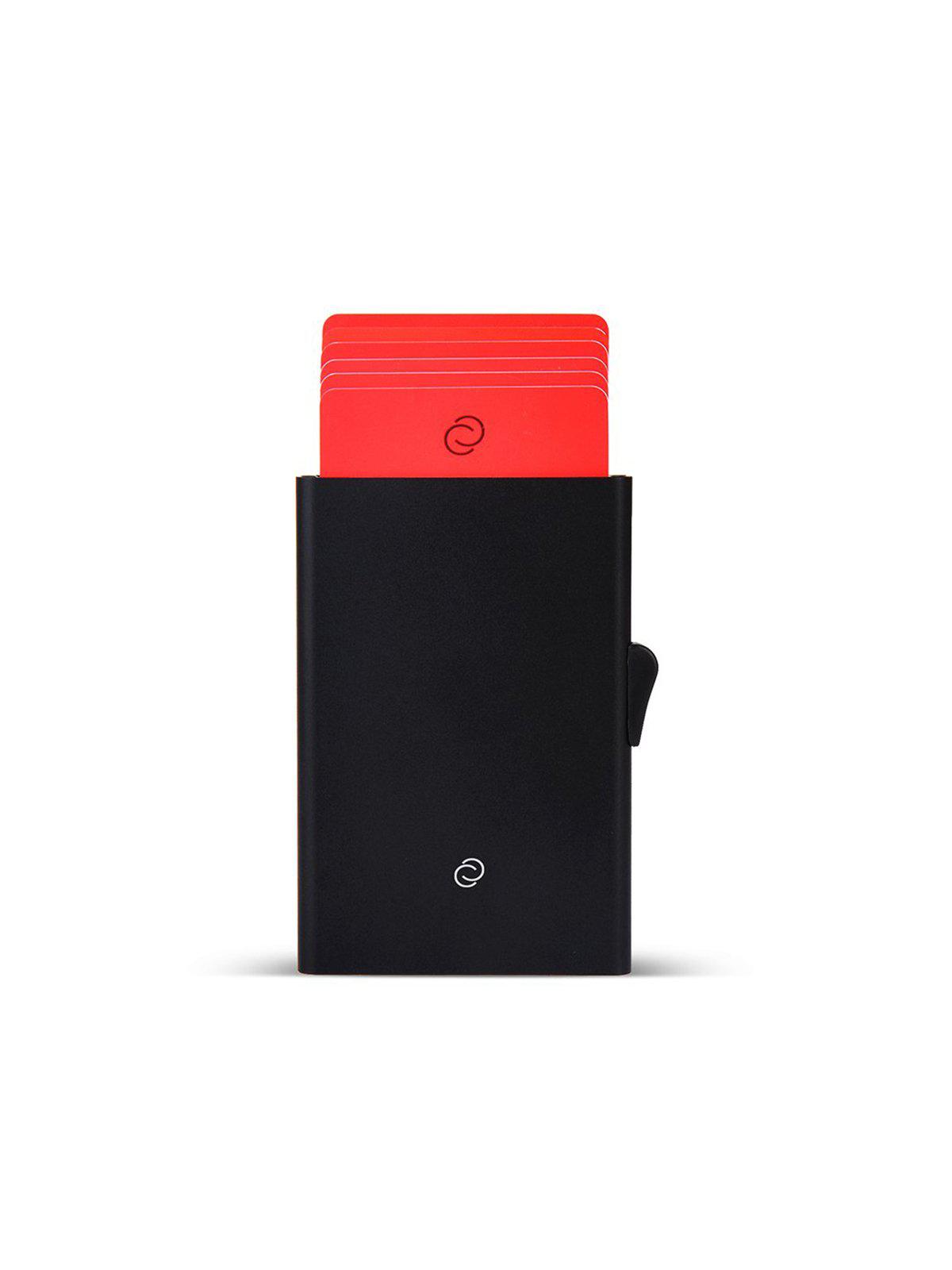 C-Secure Aluminium RFID Cardholder Black - MORE by Morello Indonesia