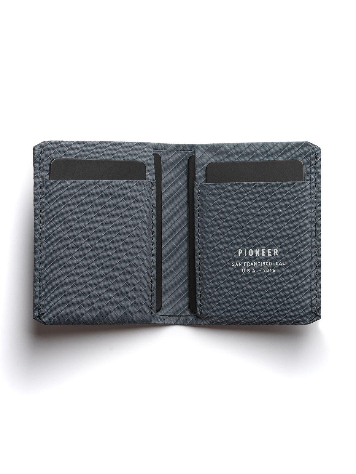 Pioneer Matter Bifold Wallet 3PN Slate - MORE by Morello Indonesia