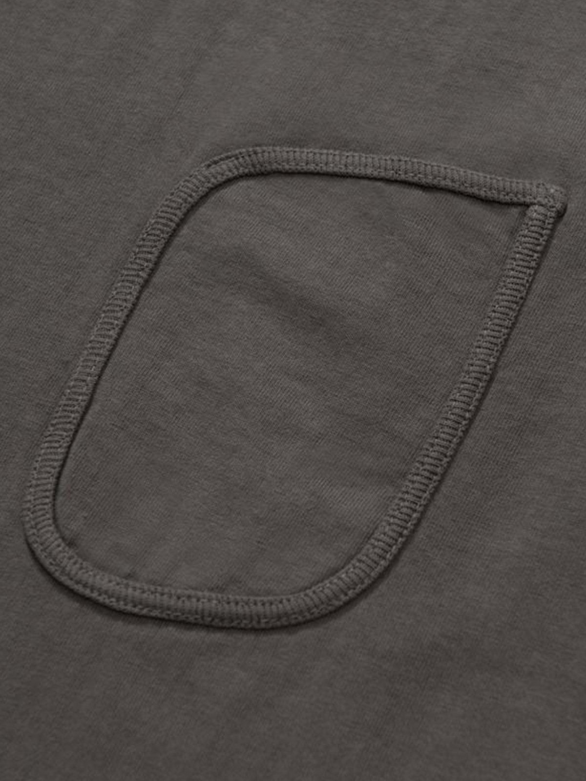 Lady White Co. Clark Pocket Tee Cement - MORE by Morello Indonesia