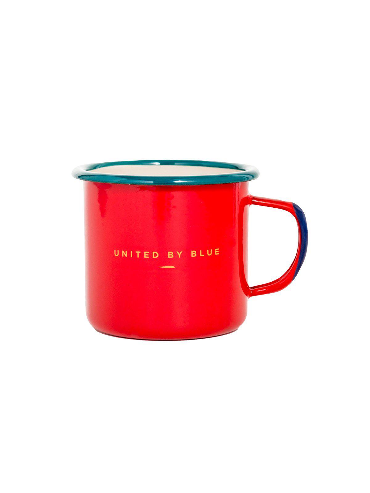 United by Blue Places You&#39;ll Go Enamel 12 oz Mug - MORE by Morello Indonesia