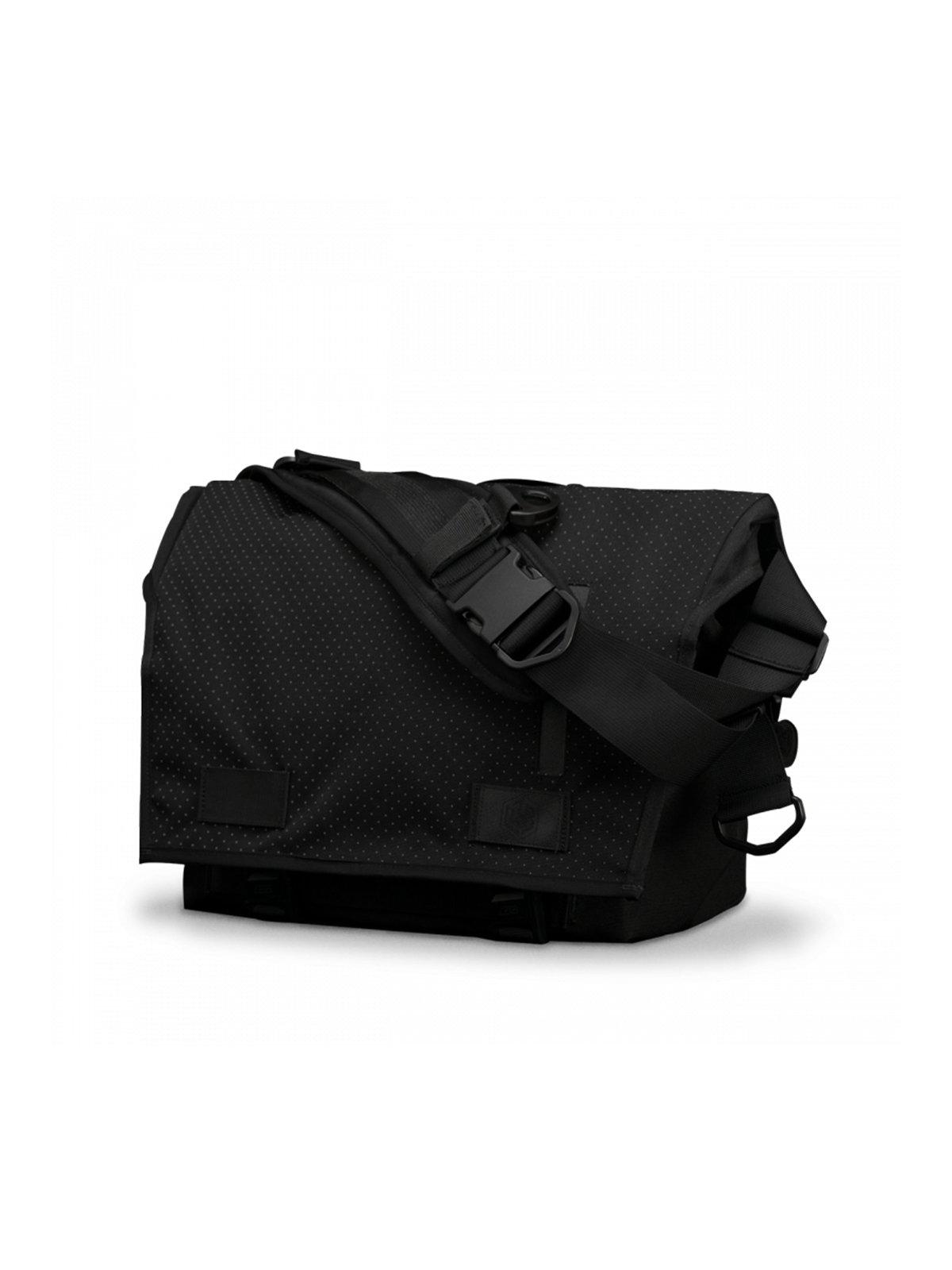 Life Behind Bars The Echelon S Eclipse 22L Messenger Bag Black Reflective - MORE by Morello Indonesia