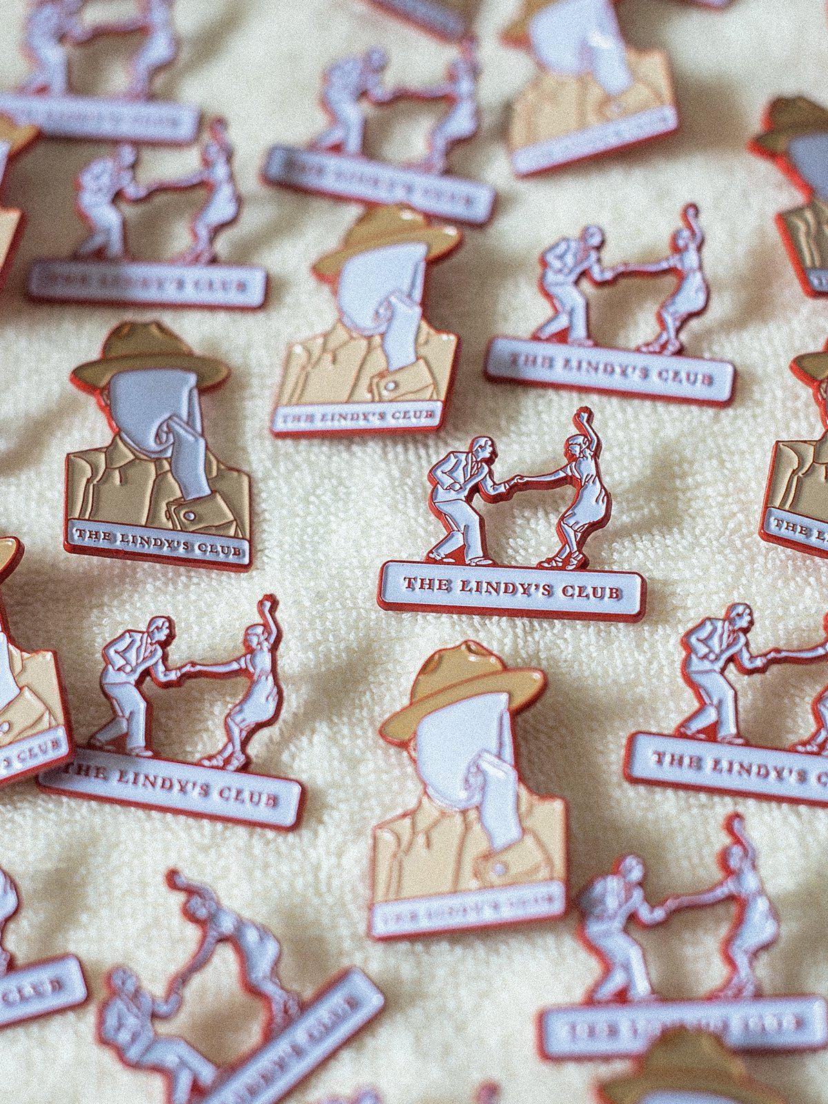 The Lindy&#39;s Club Enamel Pin - MORE by Morello Indonesia