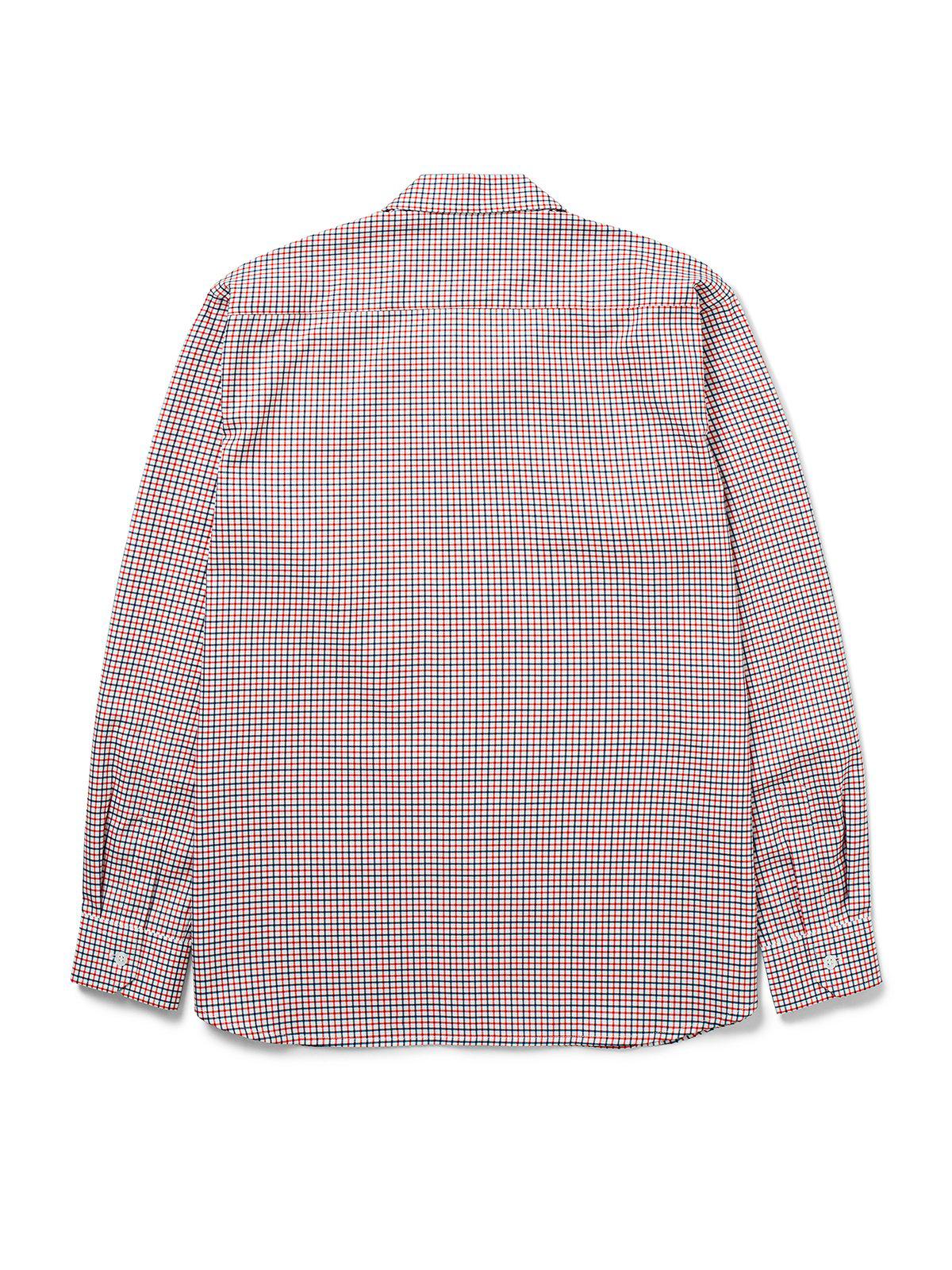Contentment. Camp-Collar Tattersal Shirt - MORE by Morello Indonesia