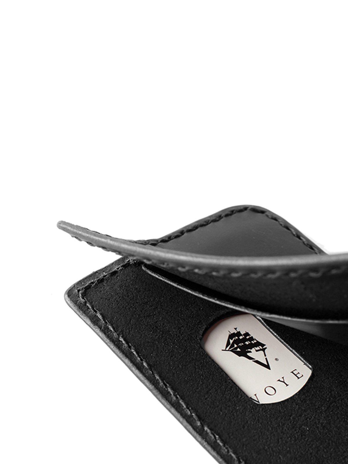 Voyej Vessel V Black Short Wallet - MORE by Morello Indonesia