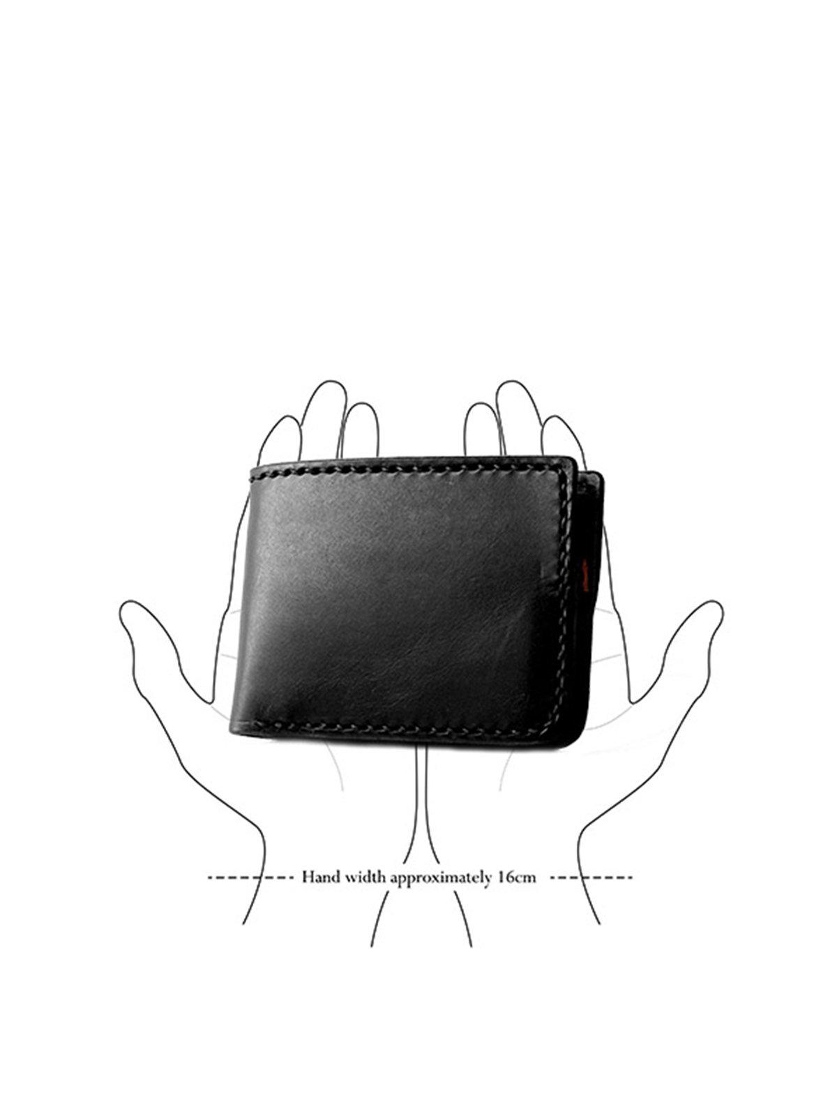Voyej Vessel V Black Short Wallet - MORE by Morello Indonesia