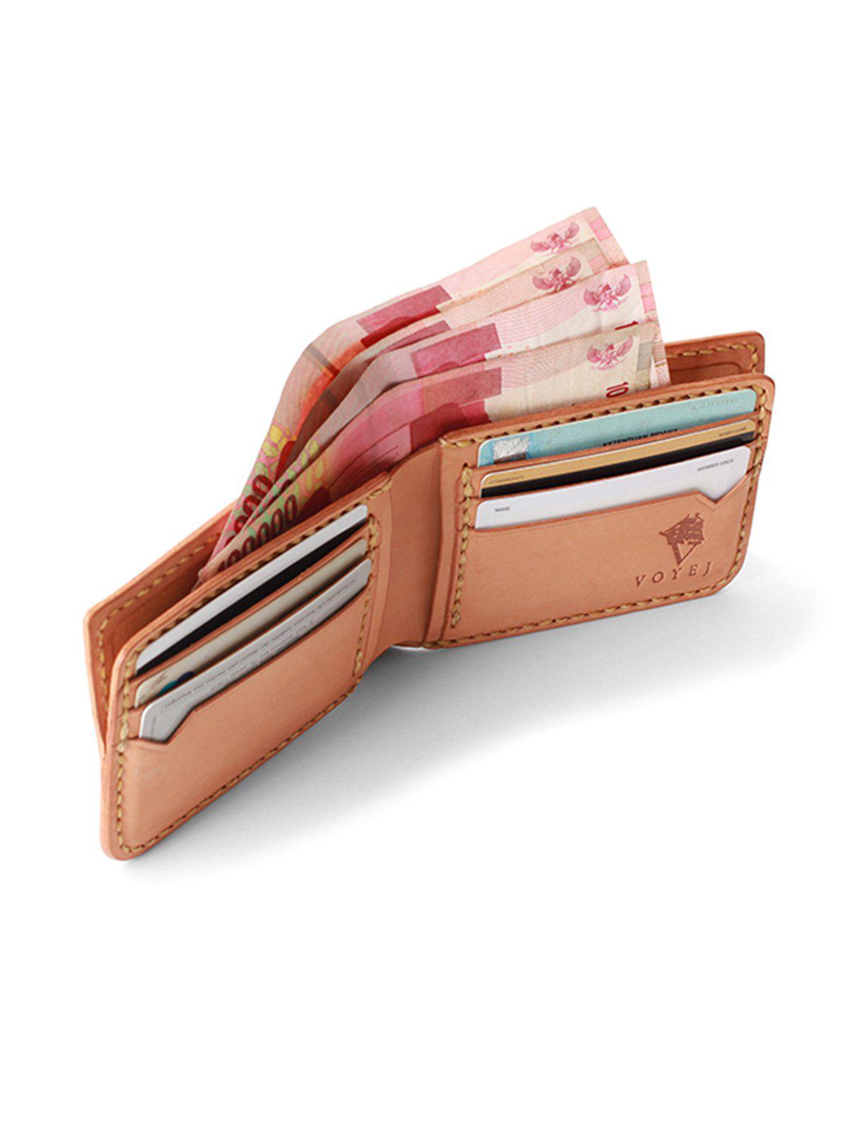 Voyej Vessel V Natural Short Wallet - MORE by Morello Indonesia