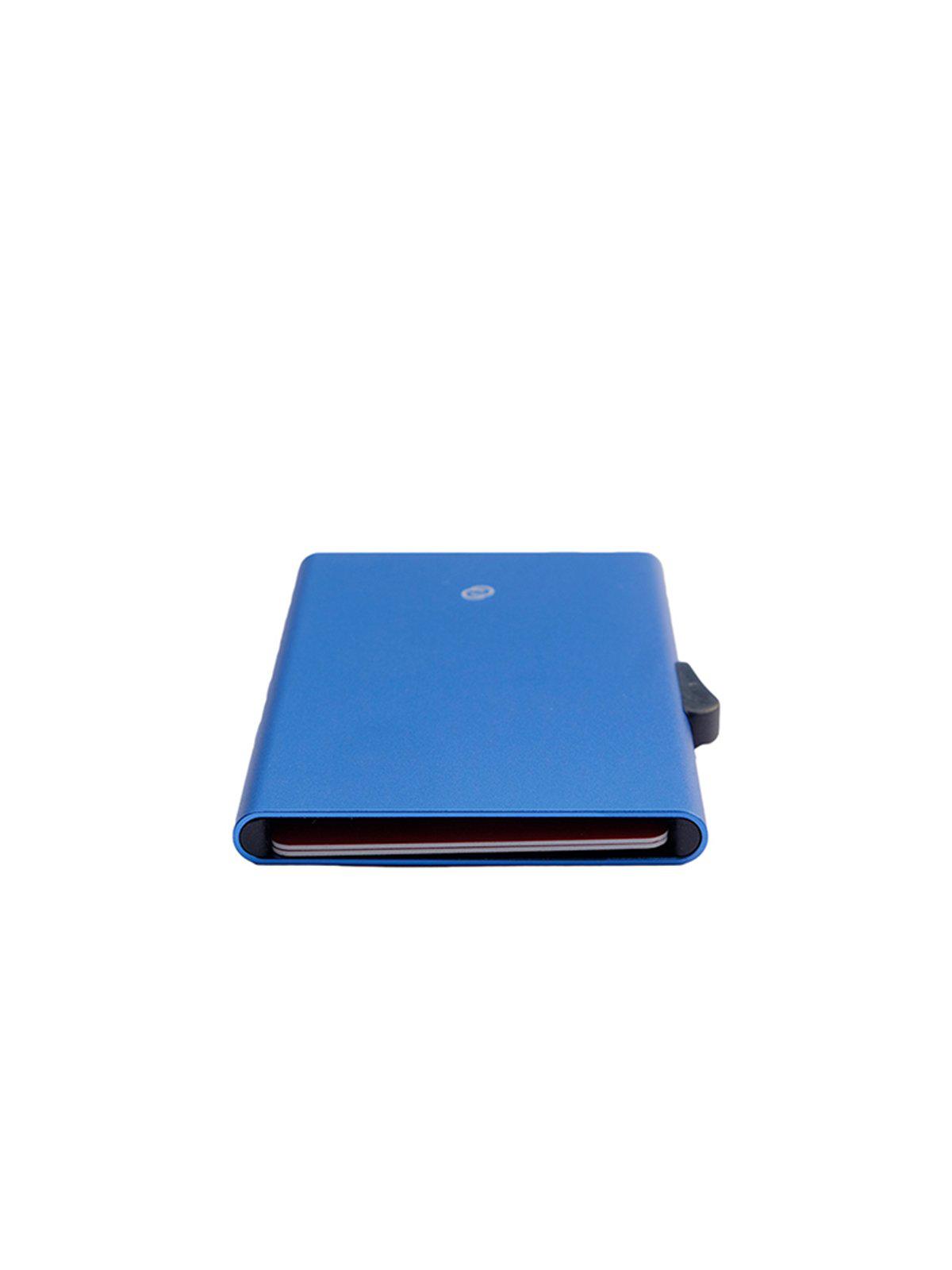 C-Secure Aluminium RFID Cardholder Dark Blue - MORE by Morello Indonesia