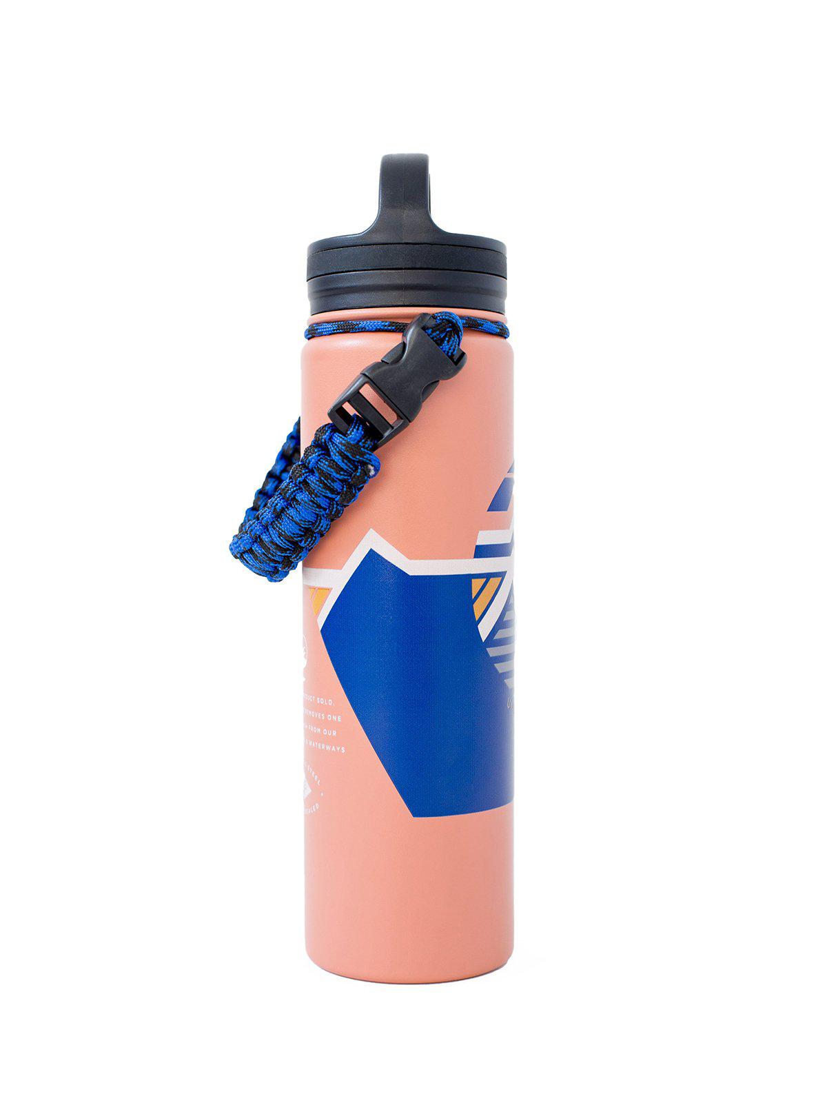 United by Blue 22oz Geo Mountain 22oz Insulated Steel Water Bottle Orange - MORE by Morello Indonesia