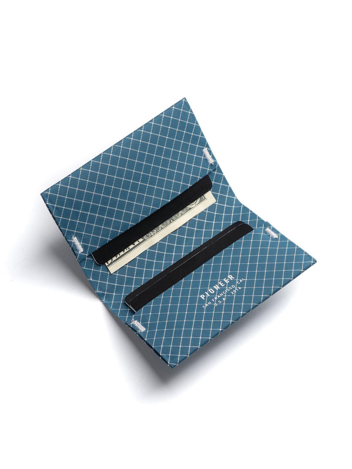 Pioneer Ion Bifold Wallet 10XD Ripstop Blue - MORE by Morello Indonesia