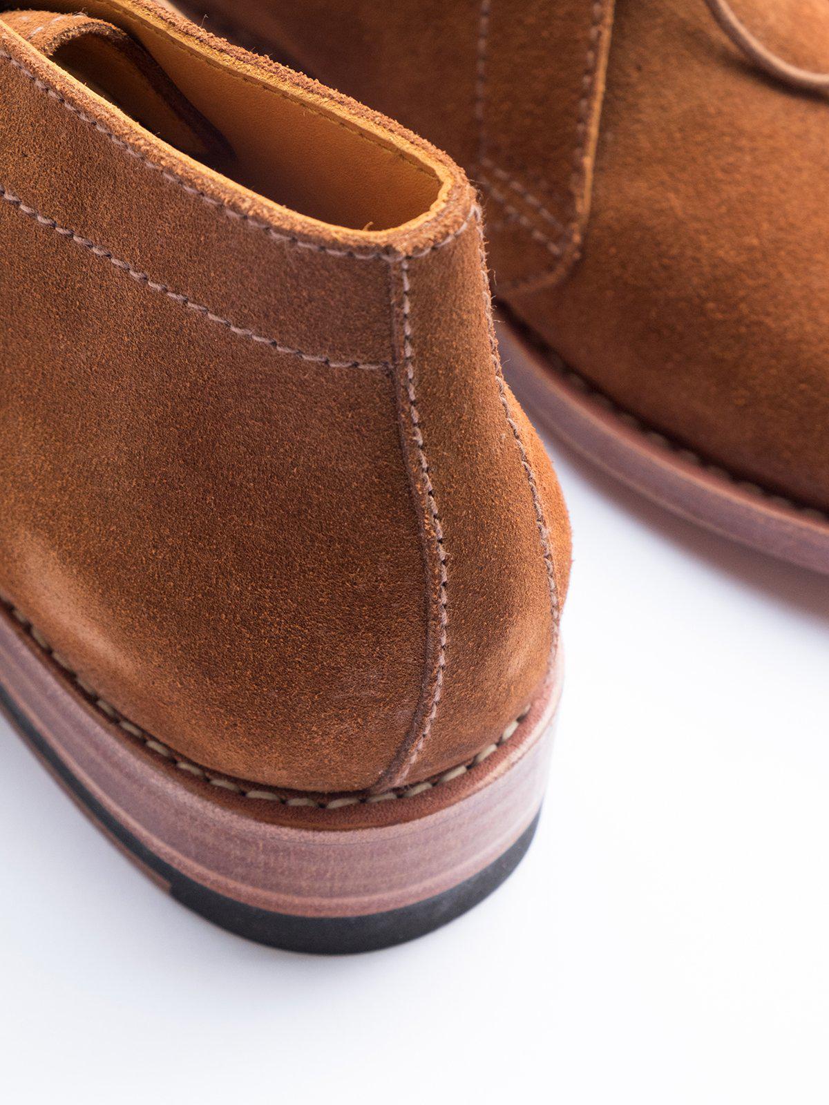 Santalum Casual Rover Chukka Brown Suede Leather - MORE by Morello Indonesia