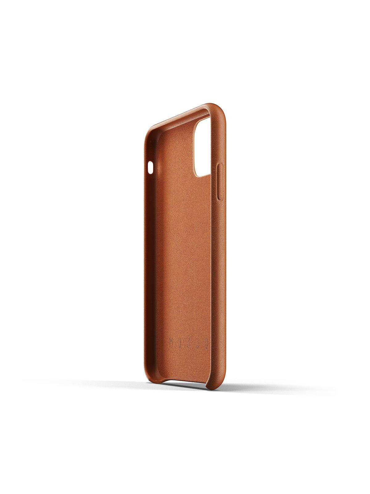 Mujjo Full Leather Case for iPhone 11 Tan - MORE by Morello Indonesia