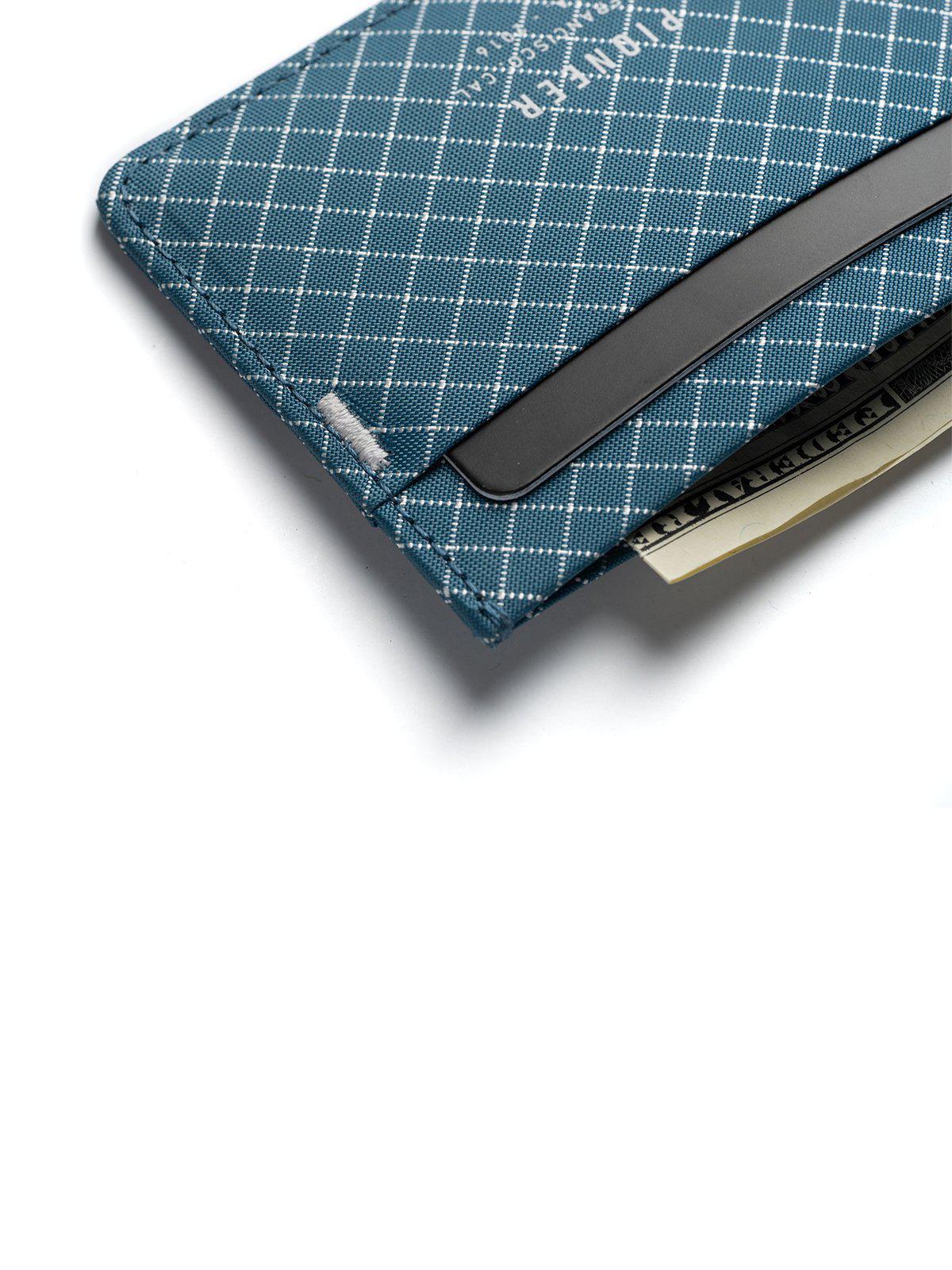 Pioneer Molecule Card Holder 10XD Ripstop Blue - MORE by Morello Indonesia