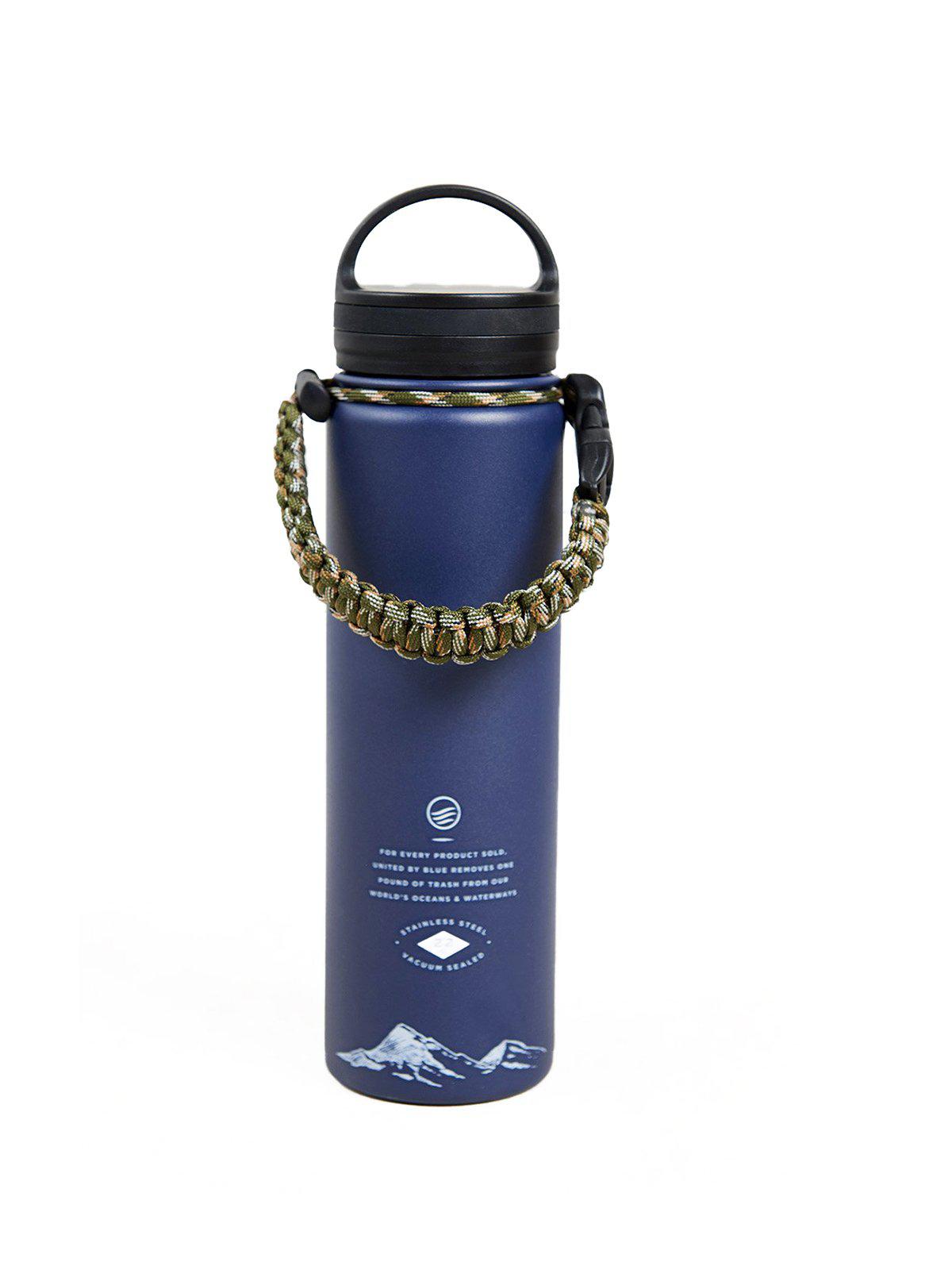 United by Blue 22oz Wild And Free 22oz Insulated Steel Water Bottle Navy - MORE by Morello Indonesia