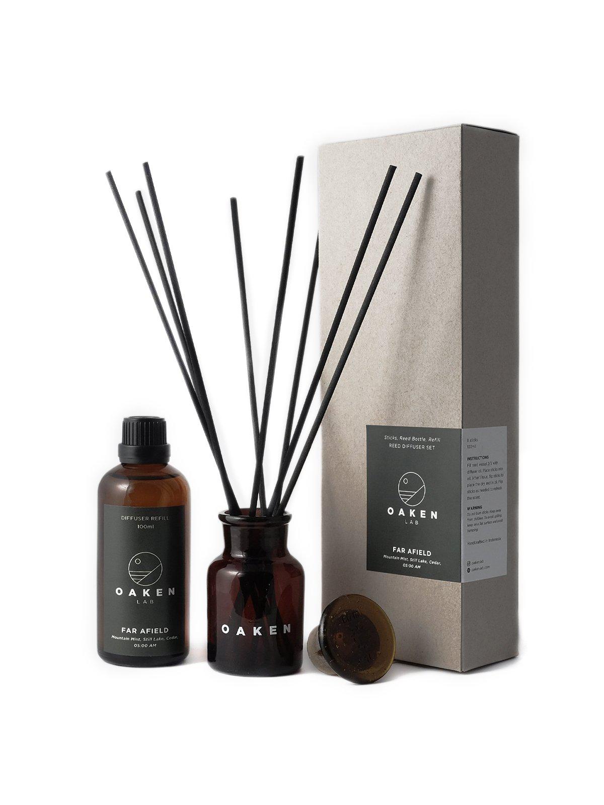 Oaken Lab Reed Diffuser Far Afield 100ml - MORE by Morello Indonesia