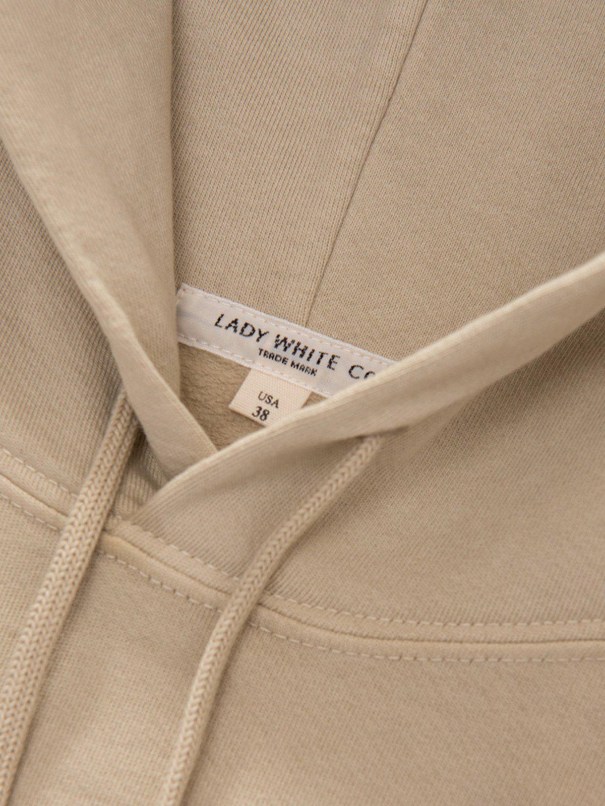 Lady White Co. Llewyn Hoodie Beige - MORE by Morello Indonesia