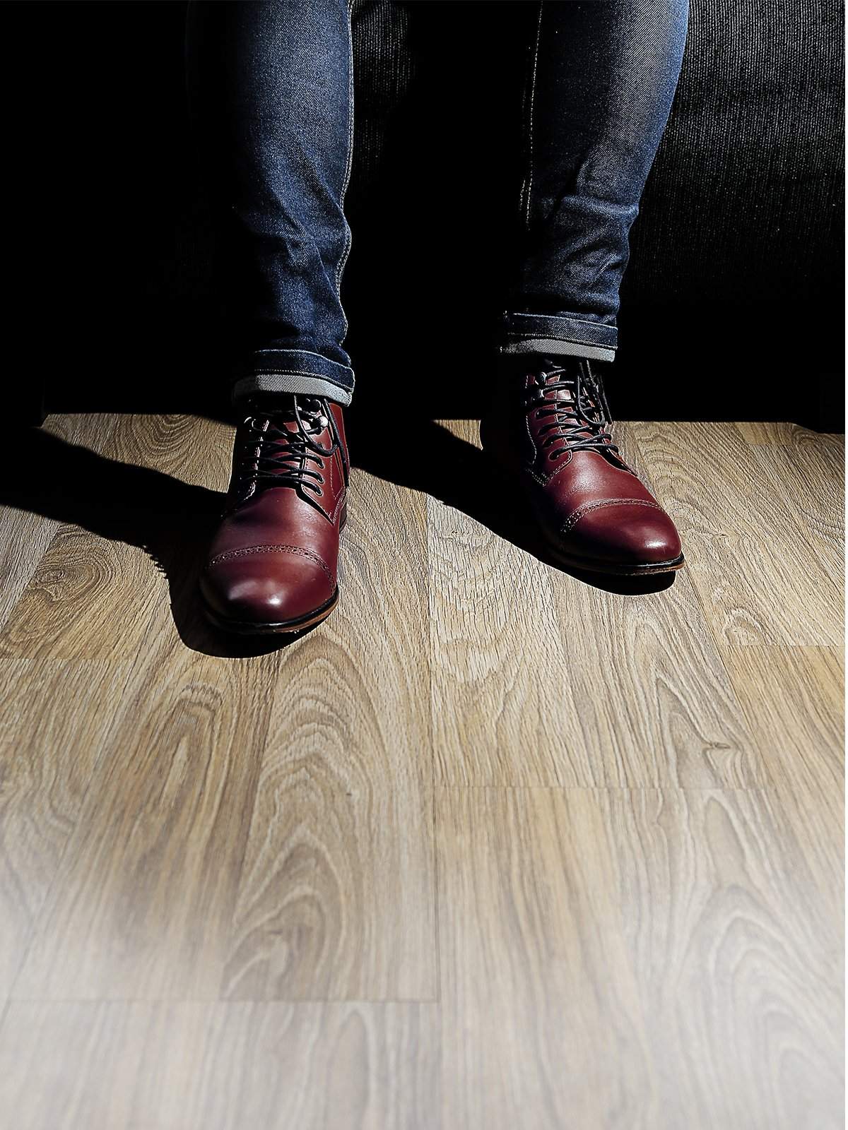 Heimdall Loki Cap Toe Brogue Burgundy - MORE by Morello Indonesia