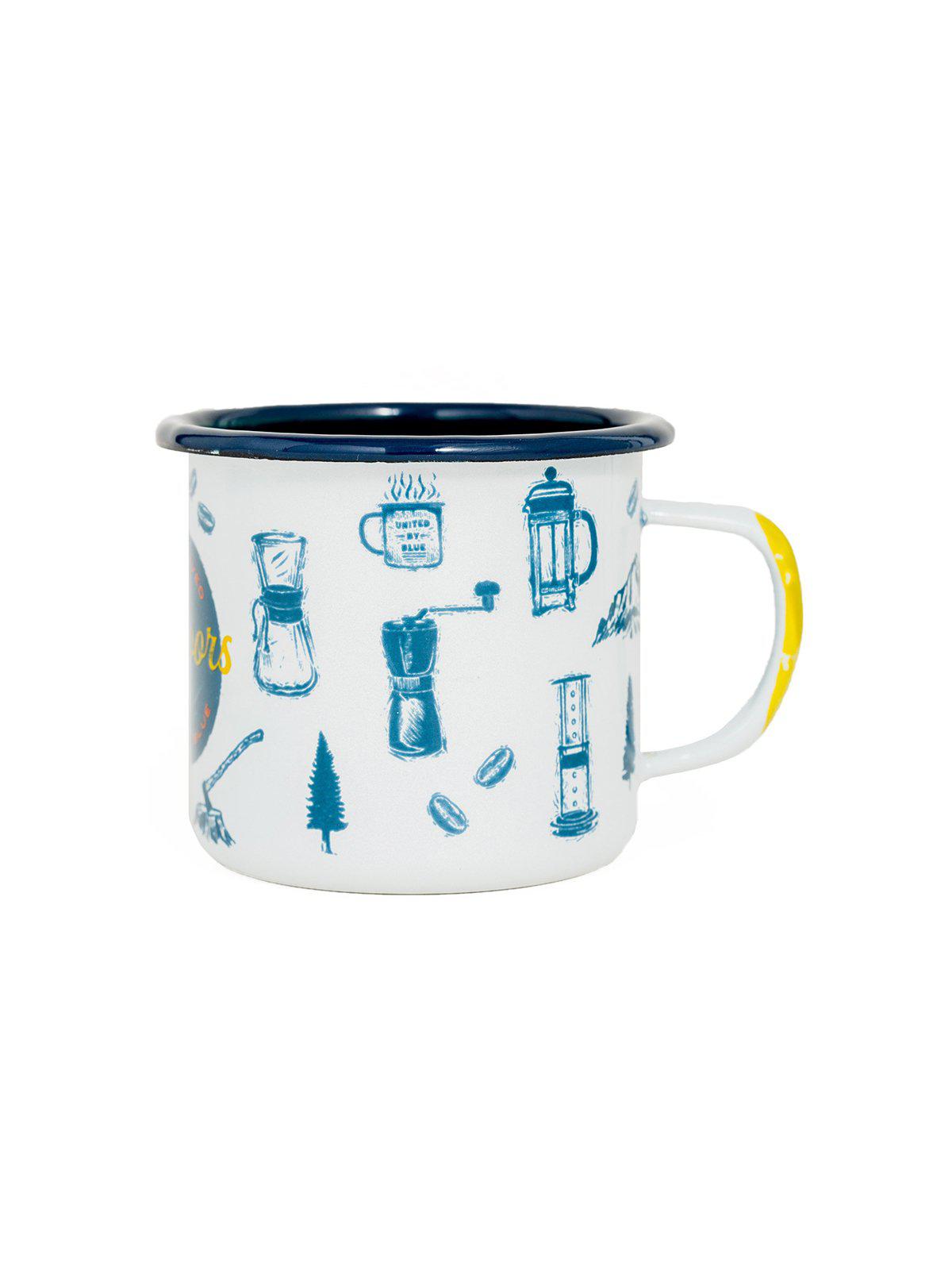 United by Blue Outdoors Enamel 12 oz Mug - MORE by Morello Indonesia