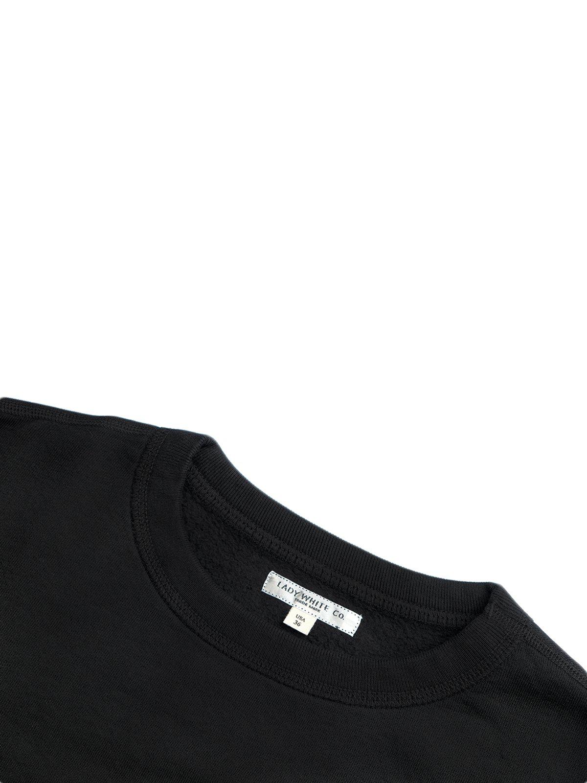 Lady White Co. Short Sleeve Crewneck Black Overdye - MORE by Morello Indonesia