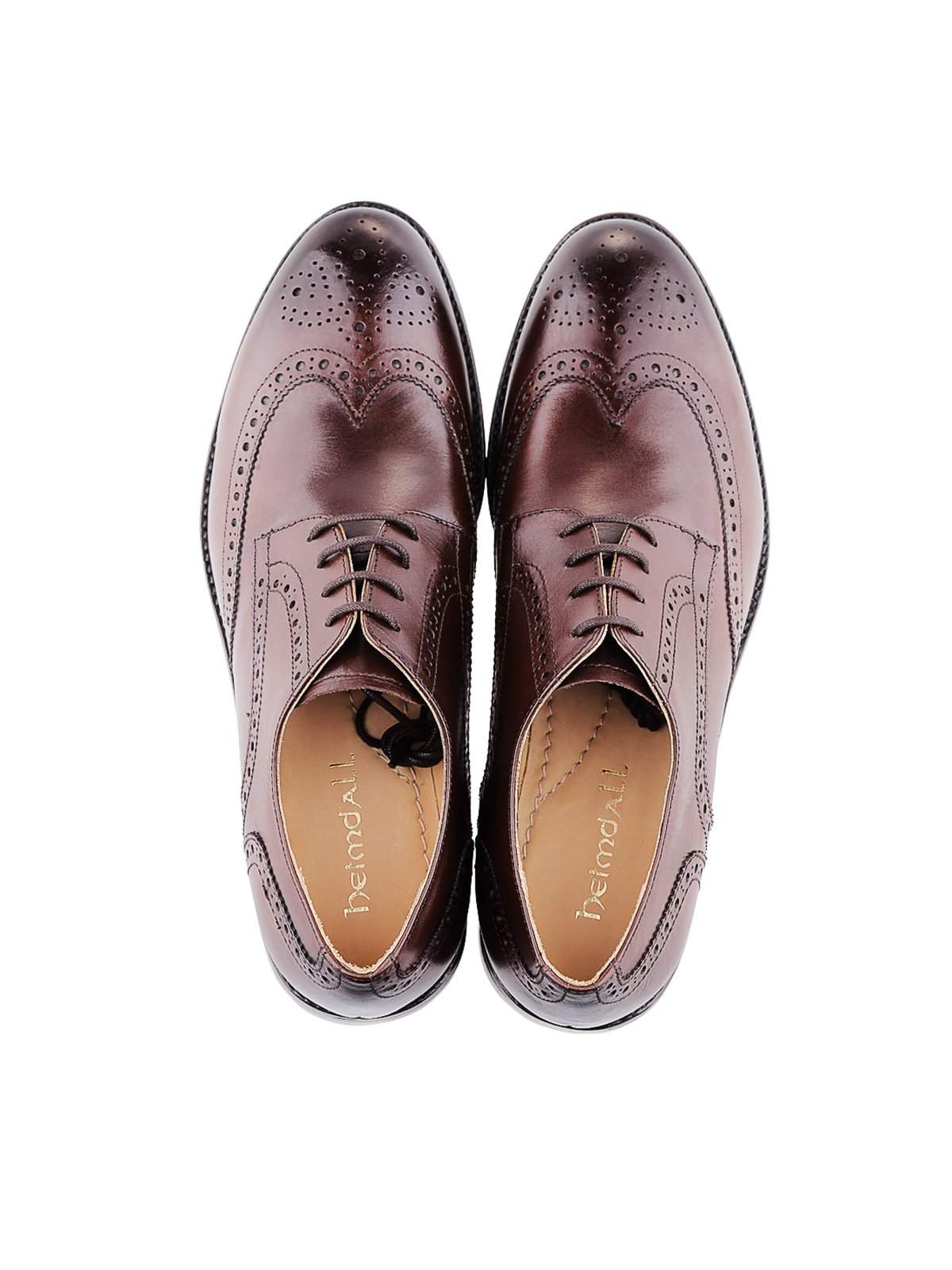 Heimdall Loki Wingtip Derby Brown - MORE by Morello Indonesia