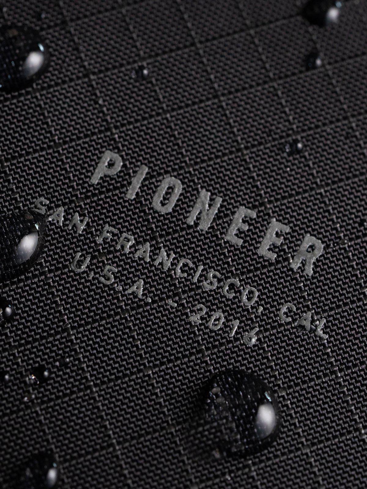 Pioneer Ion Bifold Wallet 10XD Ripstop Onyx - MORE by Morello Indonesia