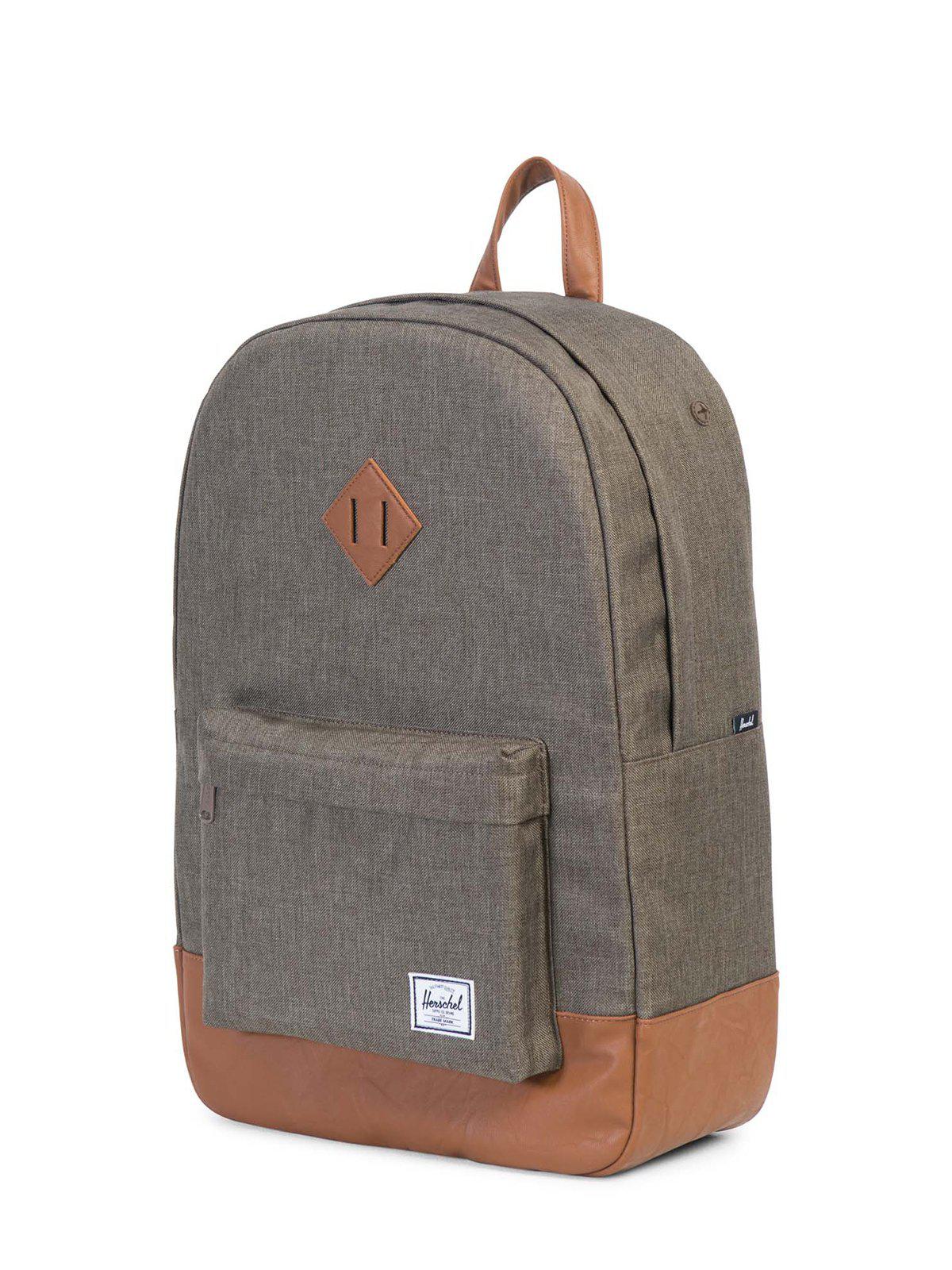 Herschel Heritage Backpack 600D Poly Canteen Crosshatch Tan 21.5L - MORE by Morello Indonesia