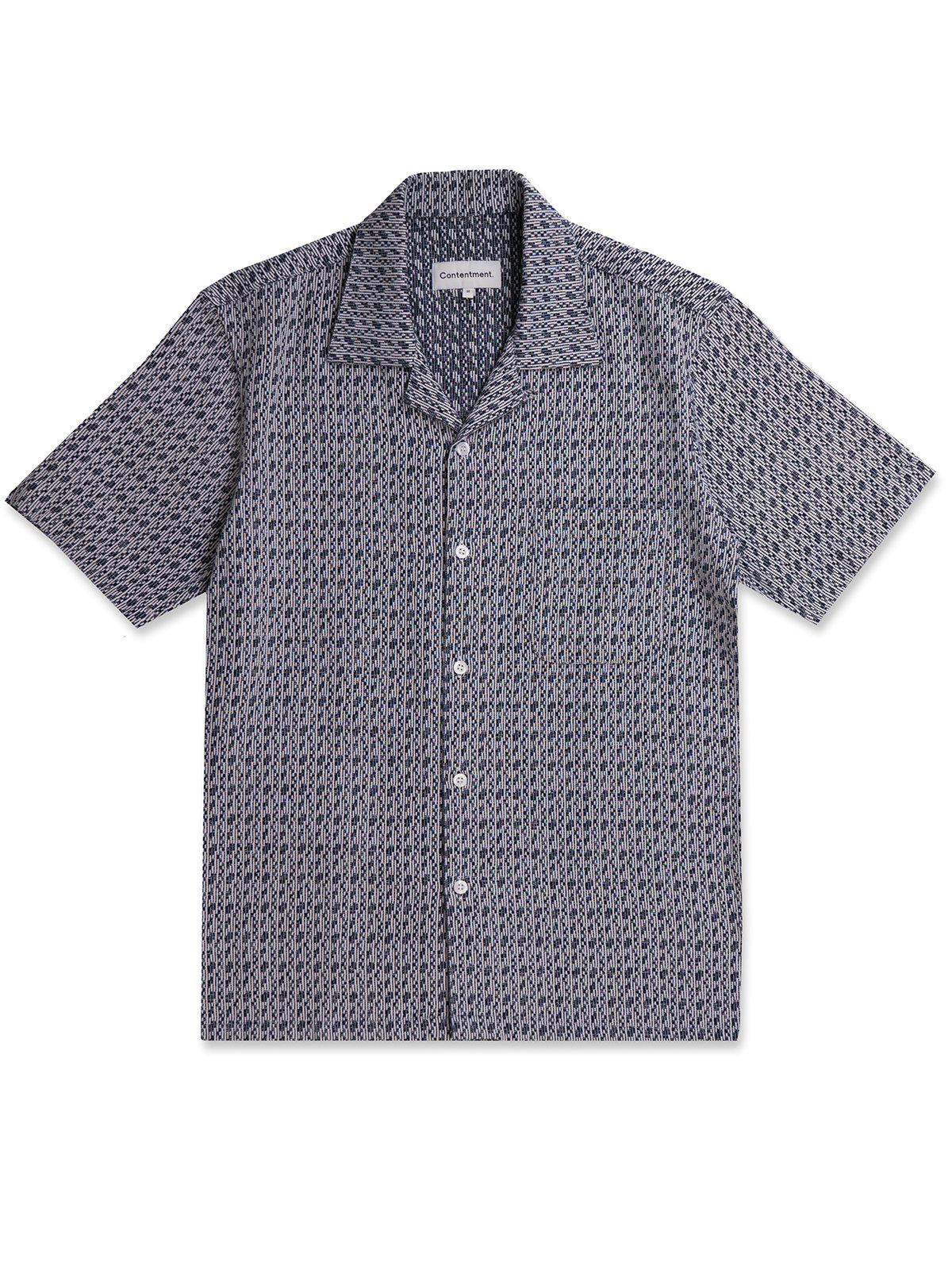 Contentment. Relaxed Textural Weave Shirt - MORE by Morello Indonesia