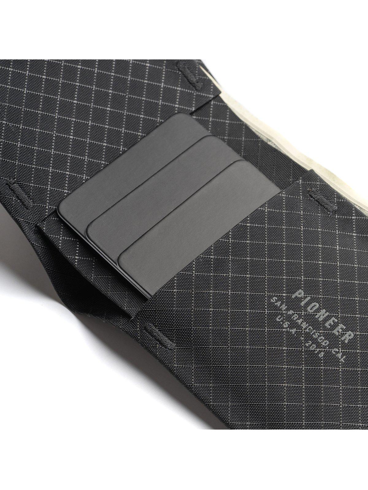 Pioneer The Flyfold Wallet 10XD Ripstop Onyx RFID - MORE by Morello Indonesia