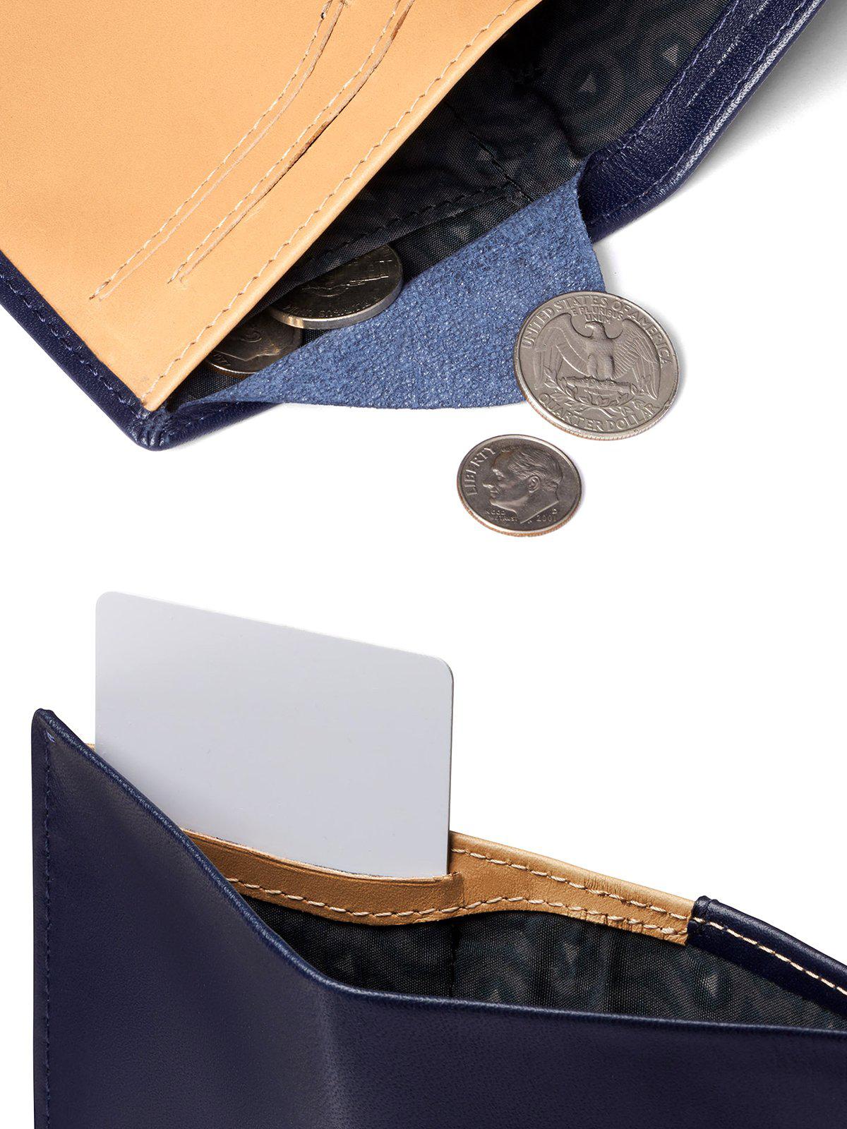 Bellroy Note Sleeve Wallet Navy RFID - MORE by Morello Indonesia