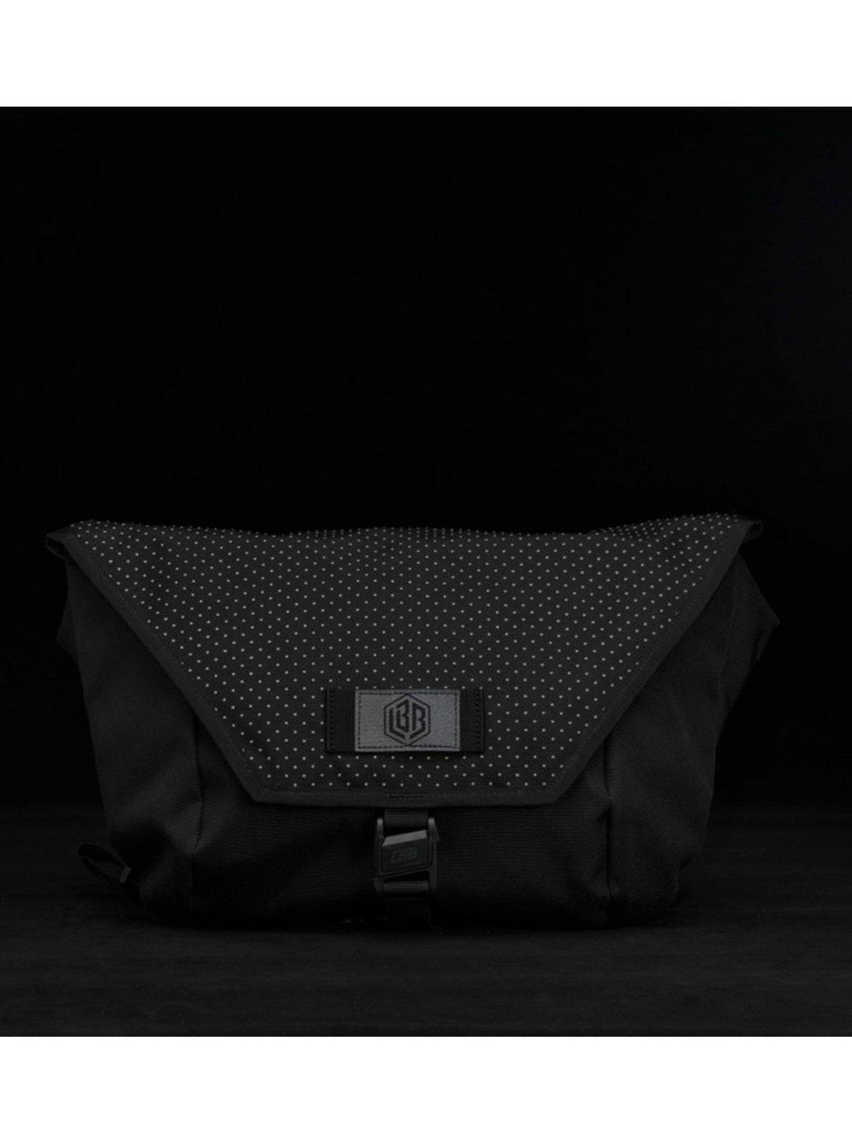Life Behind Bars The Slingshot Eclipse 9L Sling Bag Black Reflective - MORE by Morello Indonesia