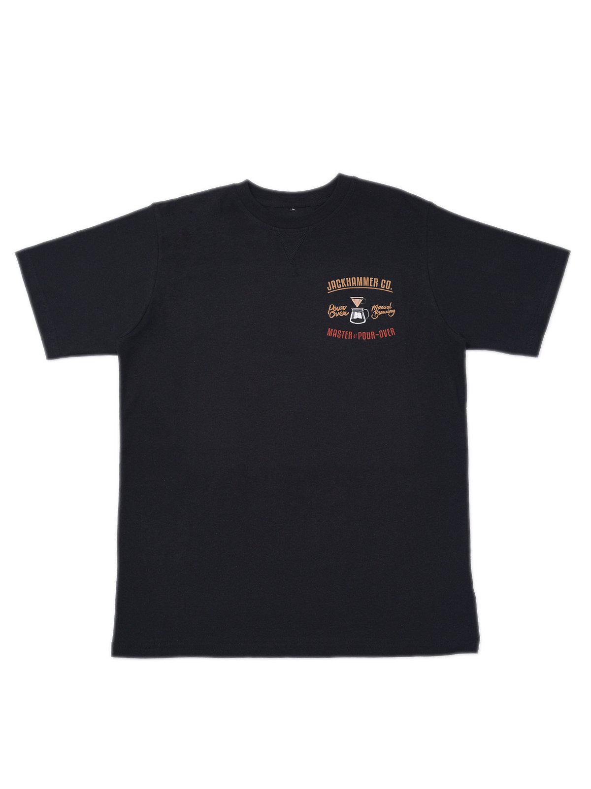Jackhammer Pour Over Master Tee Black - MORE by Morello Indonesia