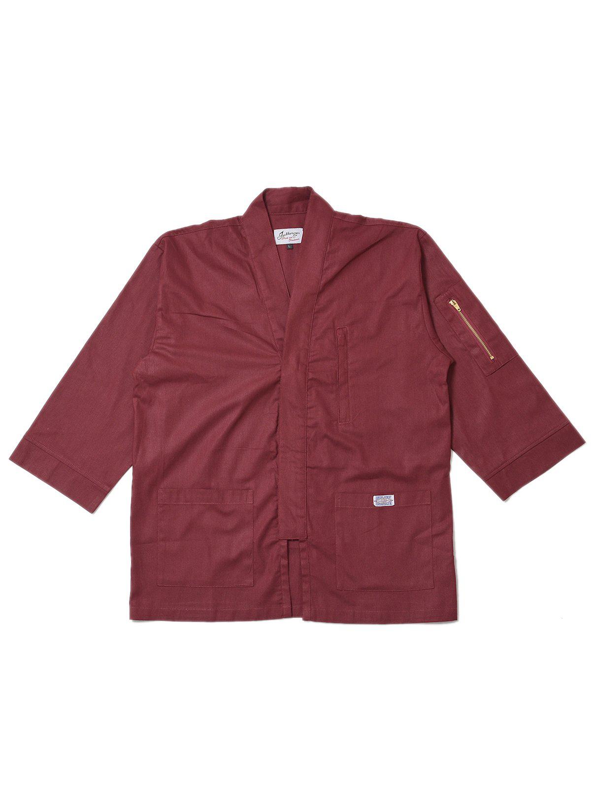 Jackhammer Ramie Tenchu Jacket Sangria - MORE by Morello Indonesia