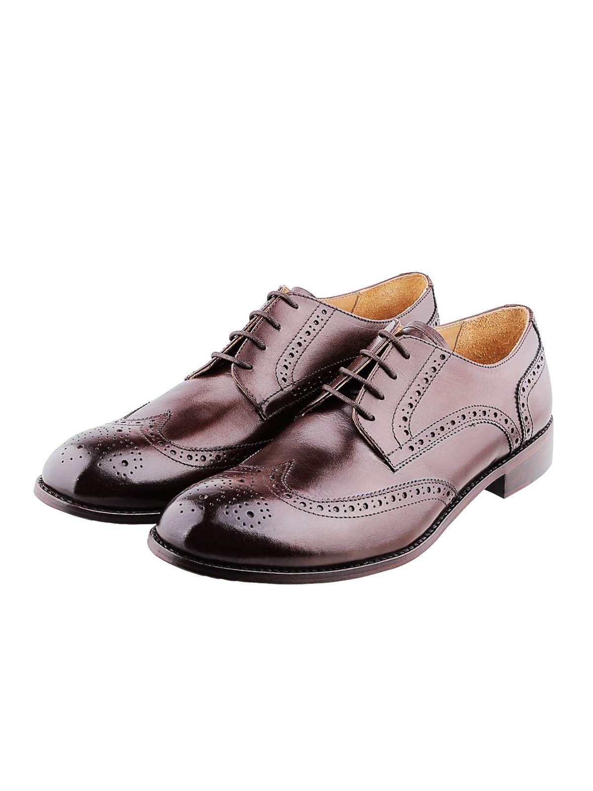 Heimdall Loki Wingtip Derby Brown - MORE by Morello Indonesia