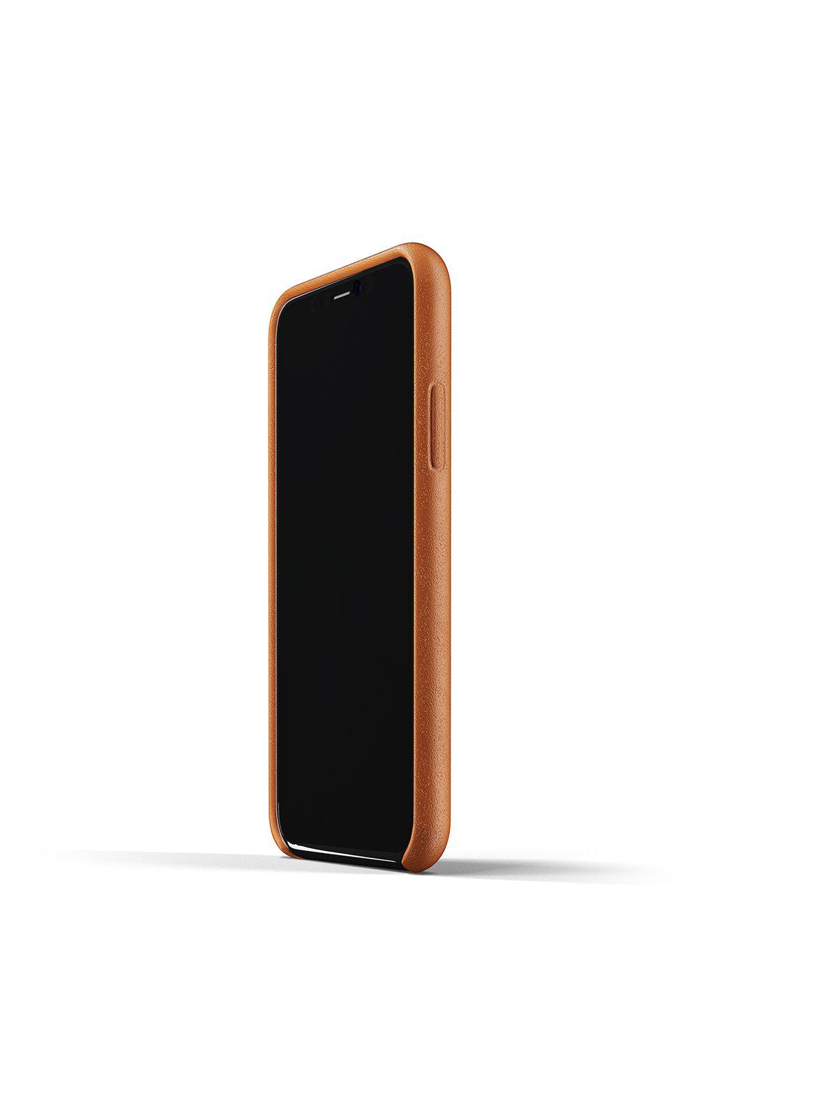 Mujjo Full Leather Wallet Case for iPhone 11 Pro Tan - MORE by Morello Indonesia