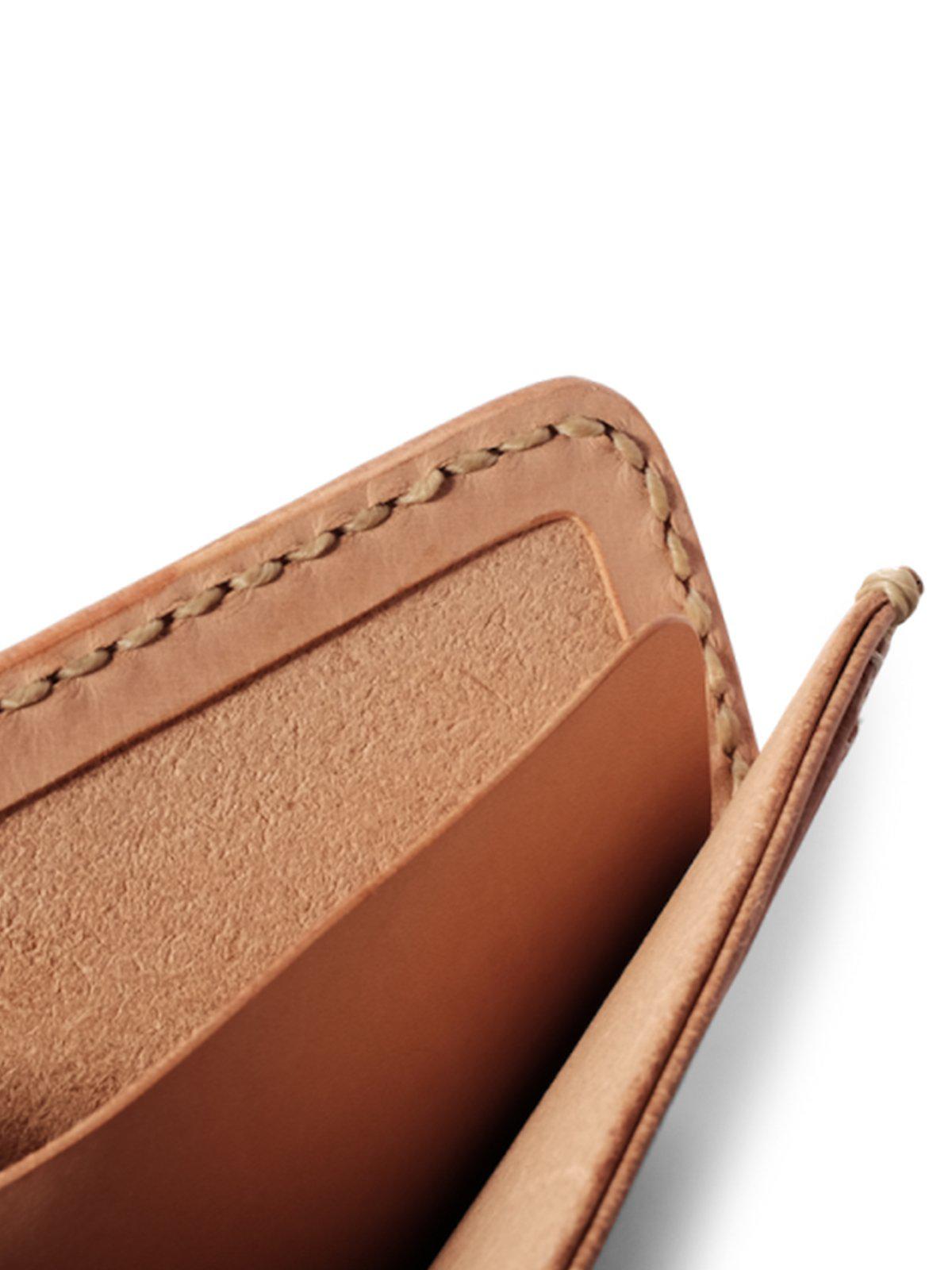 Voyej Vessel VIII Americana Natural Short Wallet - MORE by Morello Indonesia