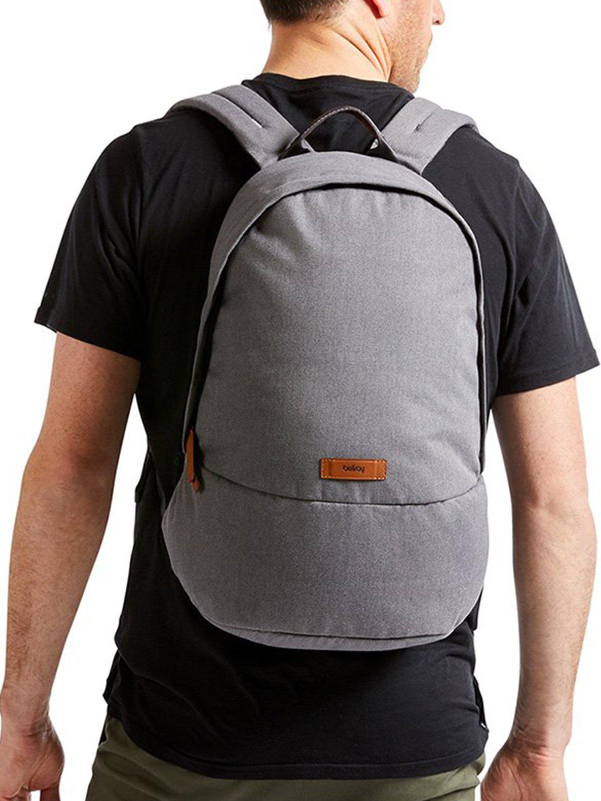 bellroy classic backpack moss europe Bellroy Classic Backpack Mid Grey