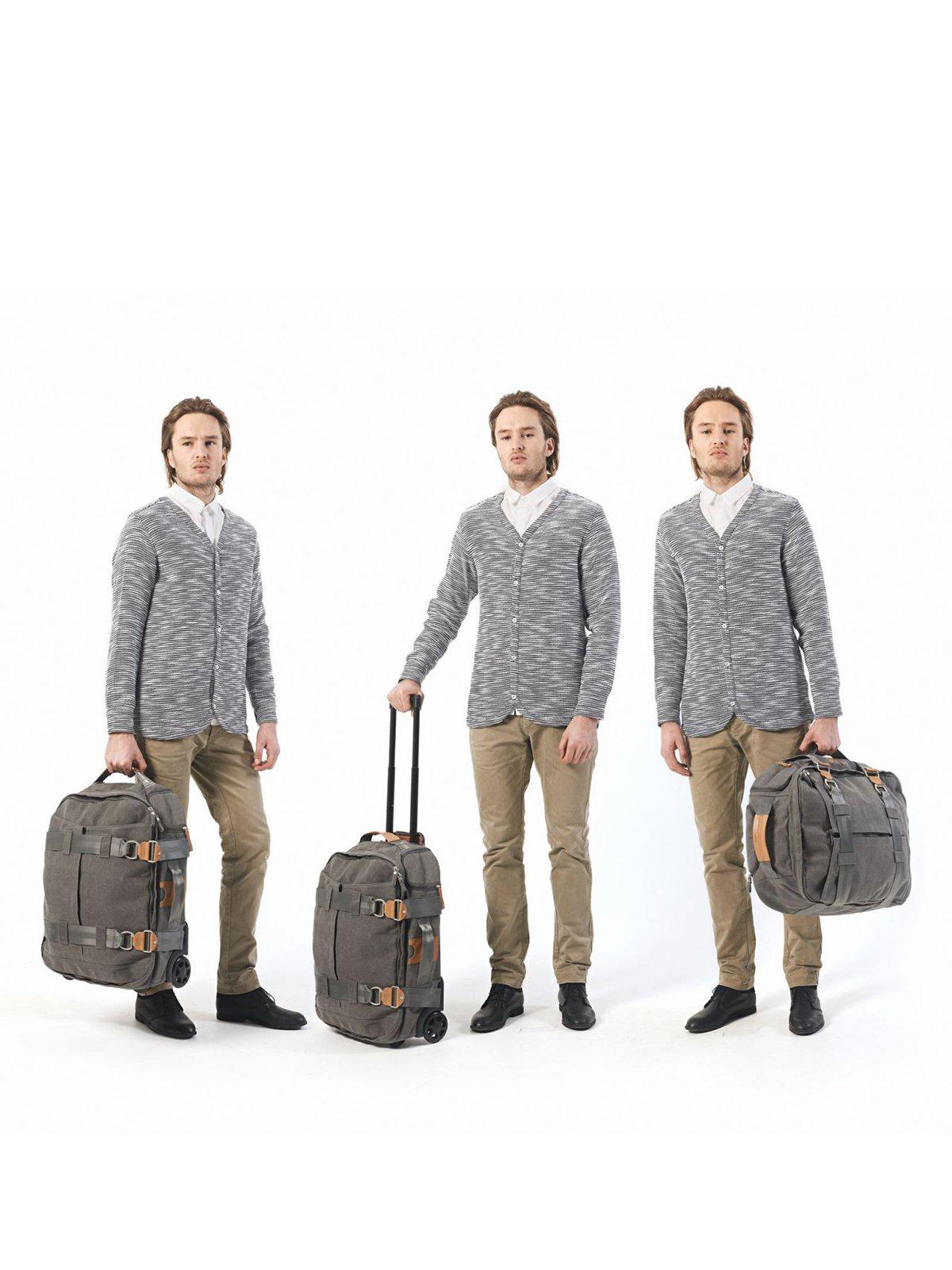 Qwstion 3-Day Travel Bag Washed Grey - MORE by Morello Indonesia