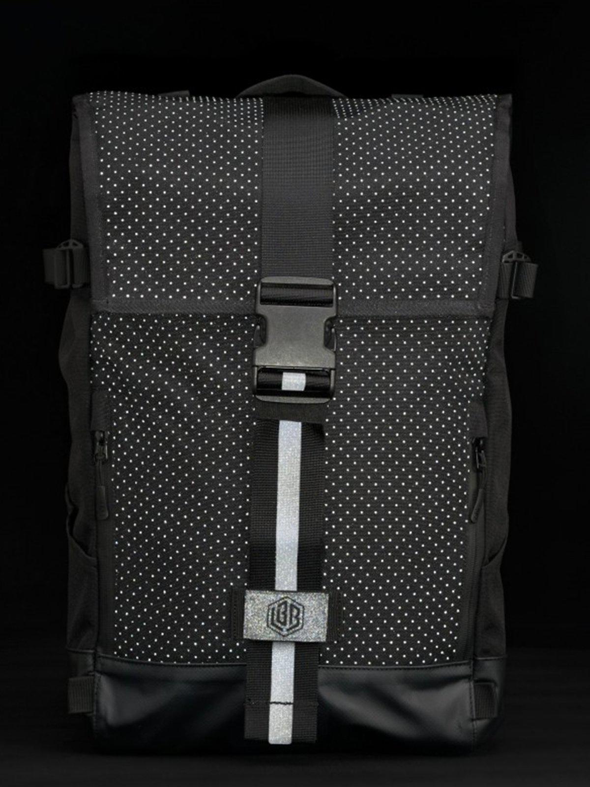 Life Behind Bars The Breakaway Eclipse 27L Backpack Black Reflective - MORE by Morello Indonesia