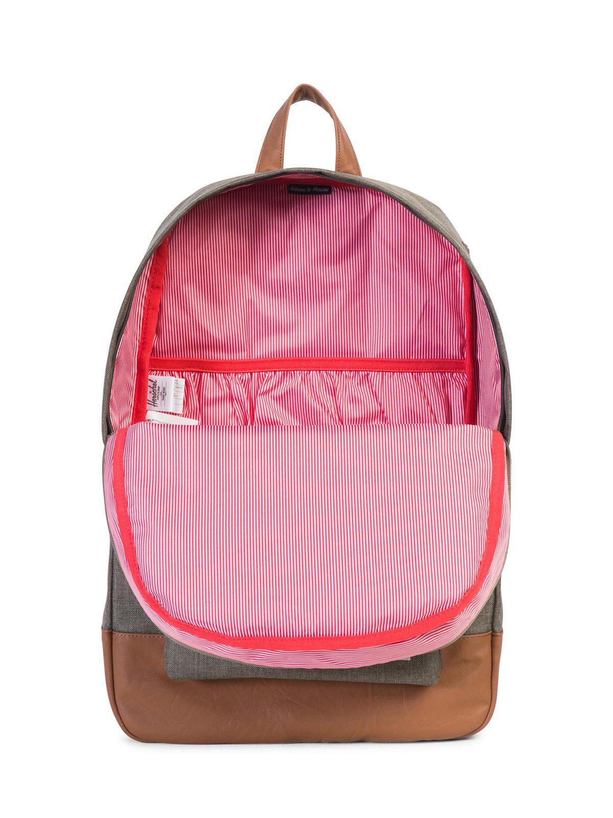 herschel backpack canteen Herschel Heritage Backpack 600D Poly Canteen Crosshatch Tan 21.5L