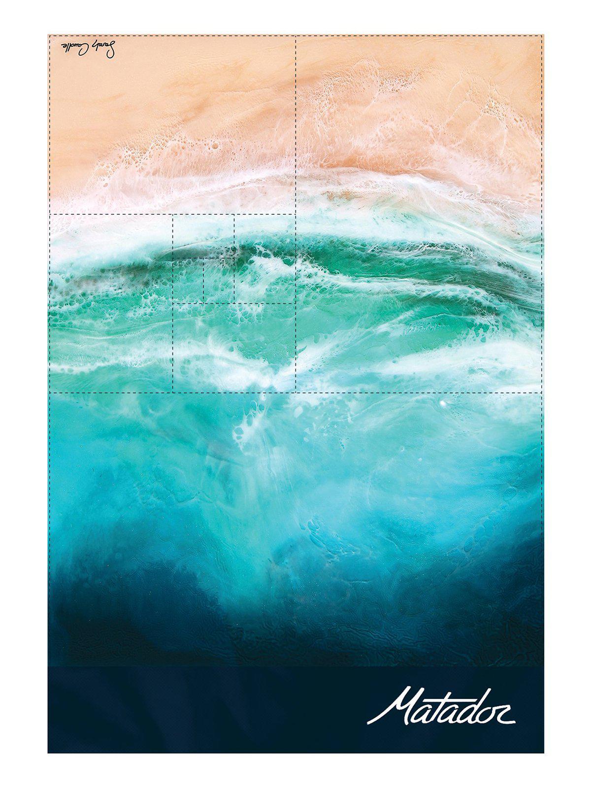 Matador Pocket Blanket 2.0 Ocean - MORE by Morello Indonesia