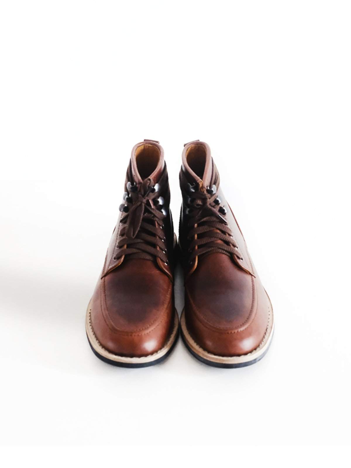 Chevalier Derby Moc Boots Brown Chromexcel - MORE by Morello Indonesia