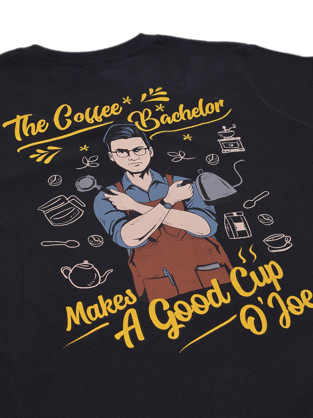Jackhammer The Coffee Bachelor Tee Black - MORE by Morello Indonesia