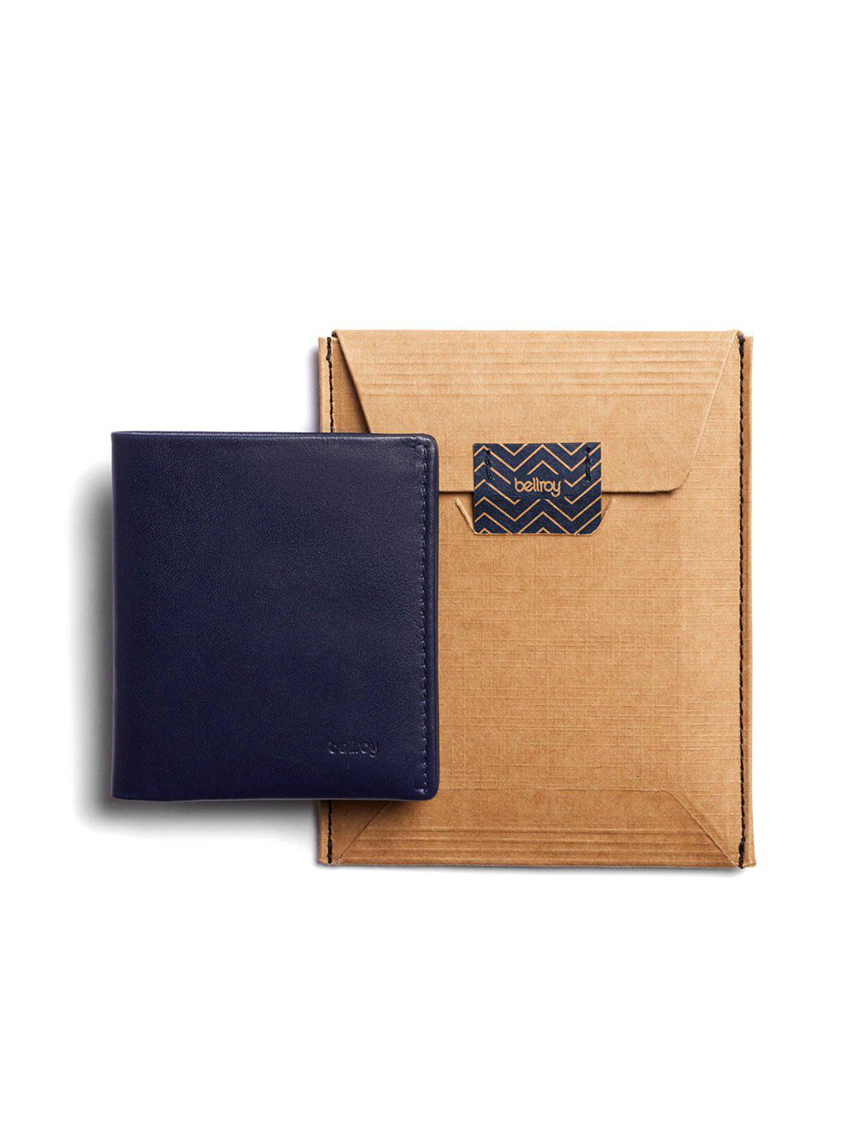 Bellroy Note Sleeve Wallet Navy RFID - MORE by Morello Indonesia