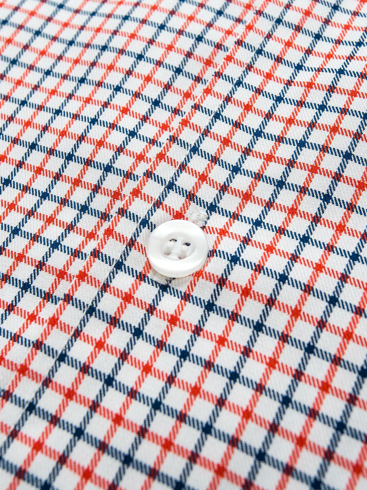 Contentment. Camp-Collar Tattersal Shirt - MORE by Morello Indonesia