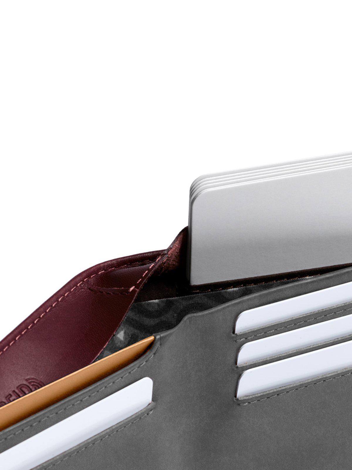 Bellroy Hide and Seek Wallet Wine RFID - MORE by Morello Indonesia