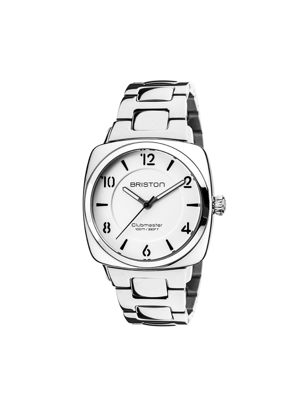 Briston Steel Bracelet Silver for Clubmaster Chic 18mm - MORE by Morello Indonesia