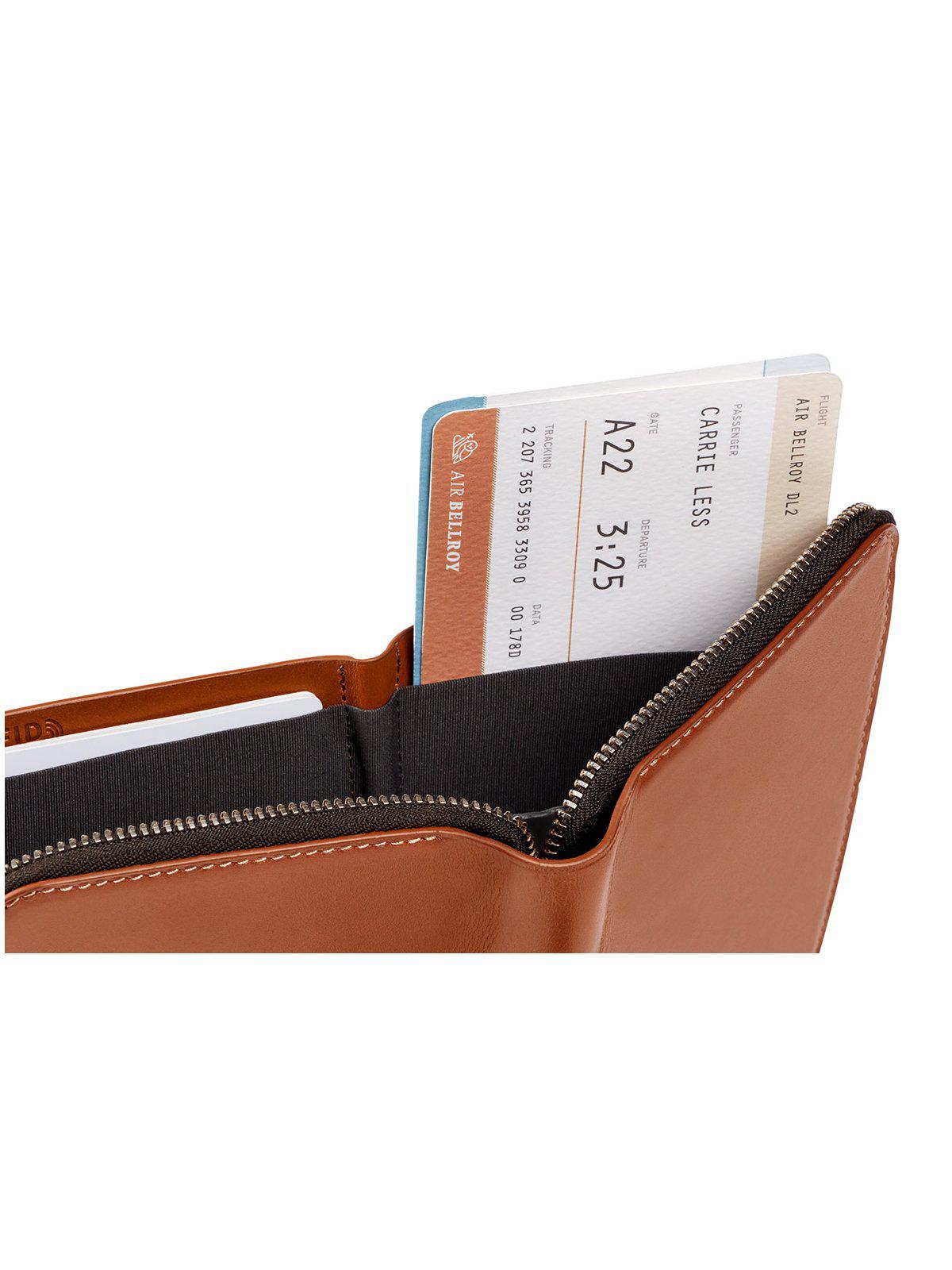 Bellroy Travel Folio Caramel - MORE by Morello Indonesia