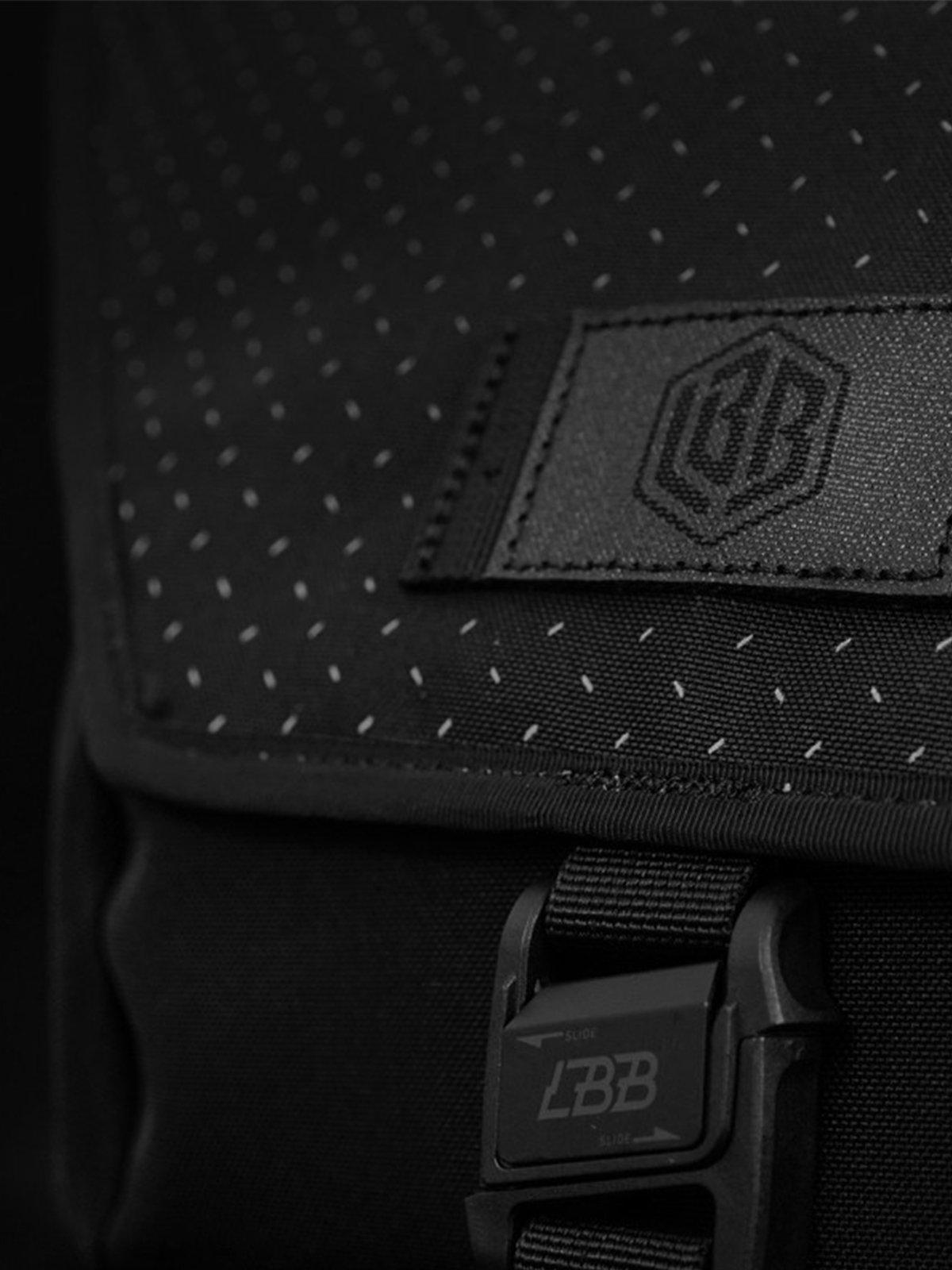 Life Behind Bars The Slingshot Eclipse 9L Sling Bag Black Reflective - MORE by Morello Indonesia