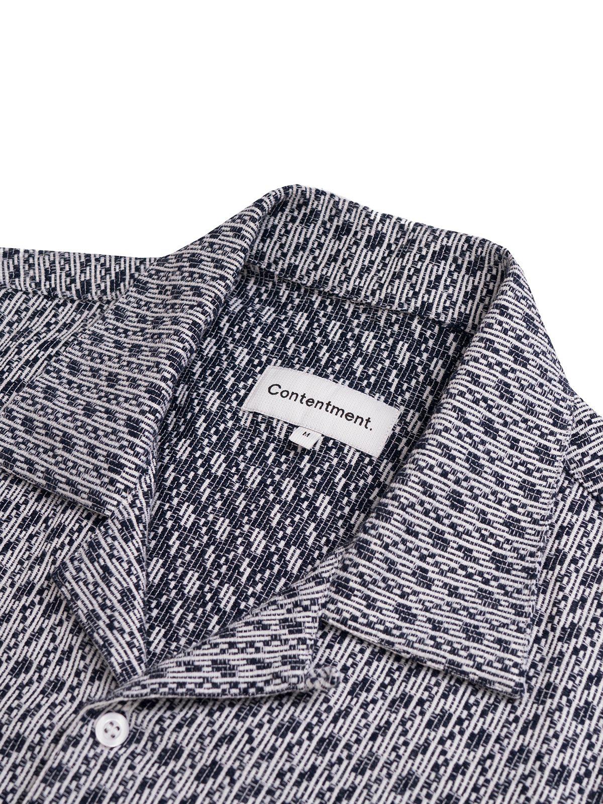 Contentment. Relaxed Textural Weave Shirt - MORE by Morello Indonesia